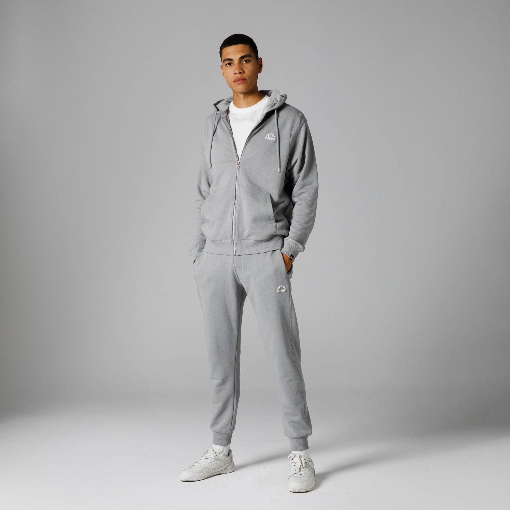 Ellesse Fermuarlı Kapüşonlu Erkek Sweat EM281-GI