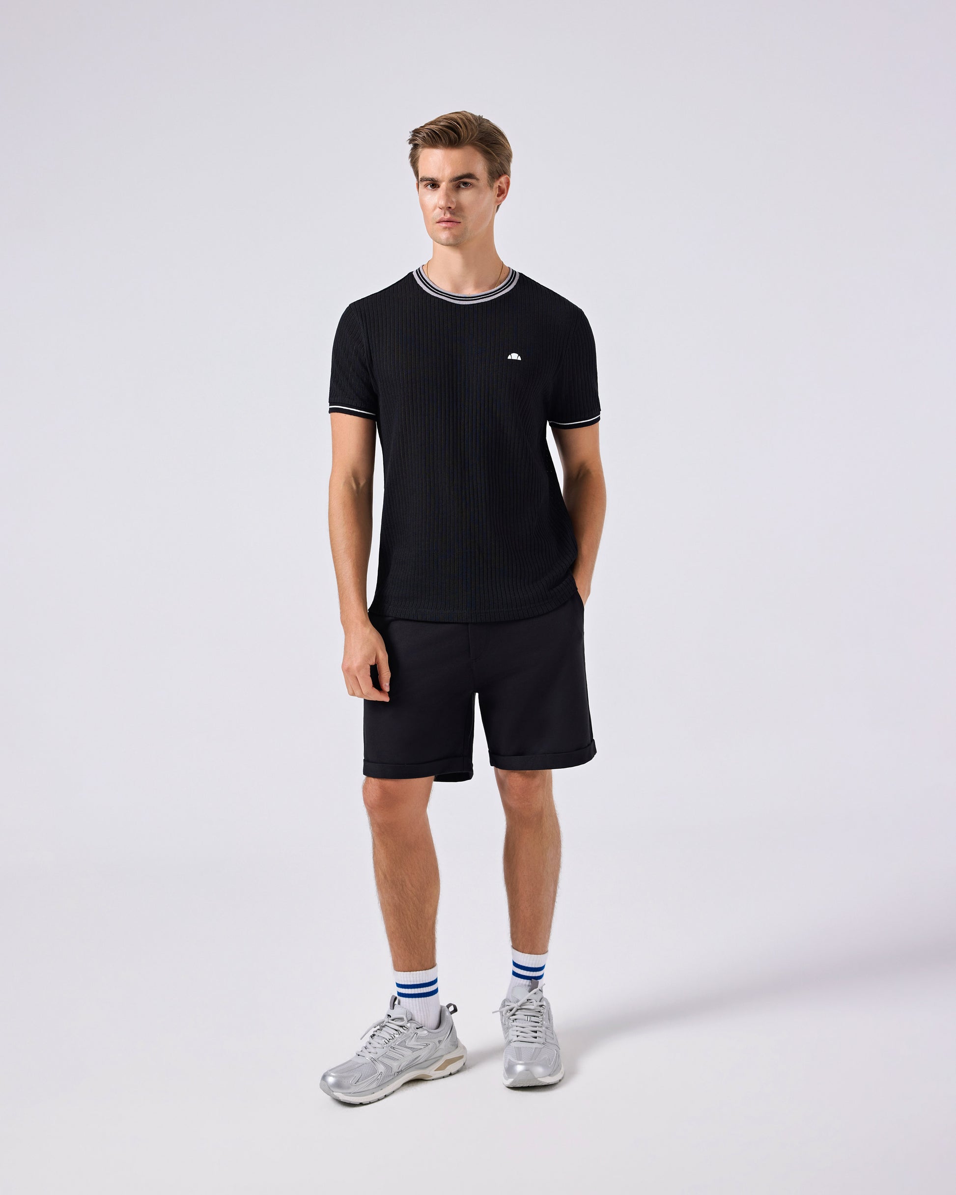 Ellesse Erkek Triko Tişört 6SM5046-BK