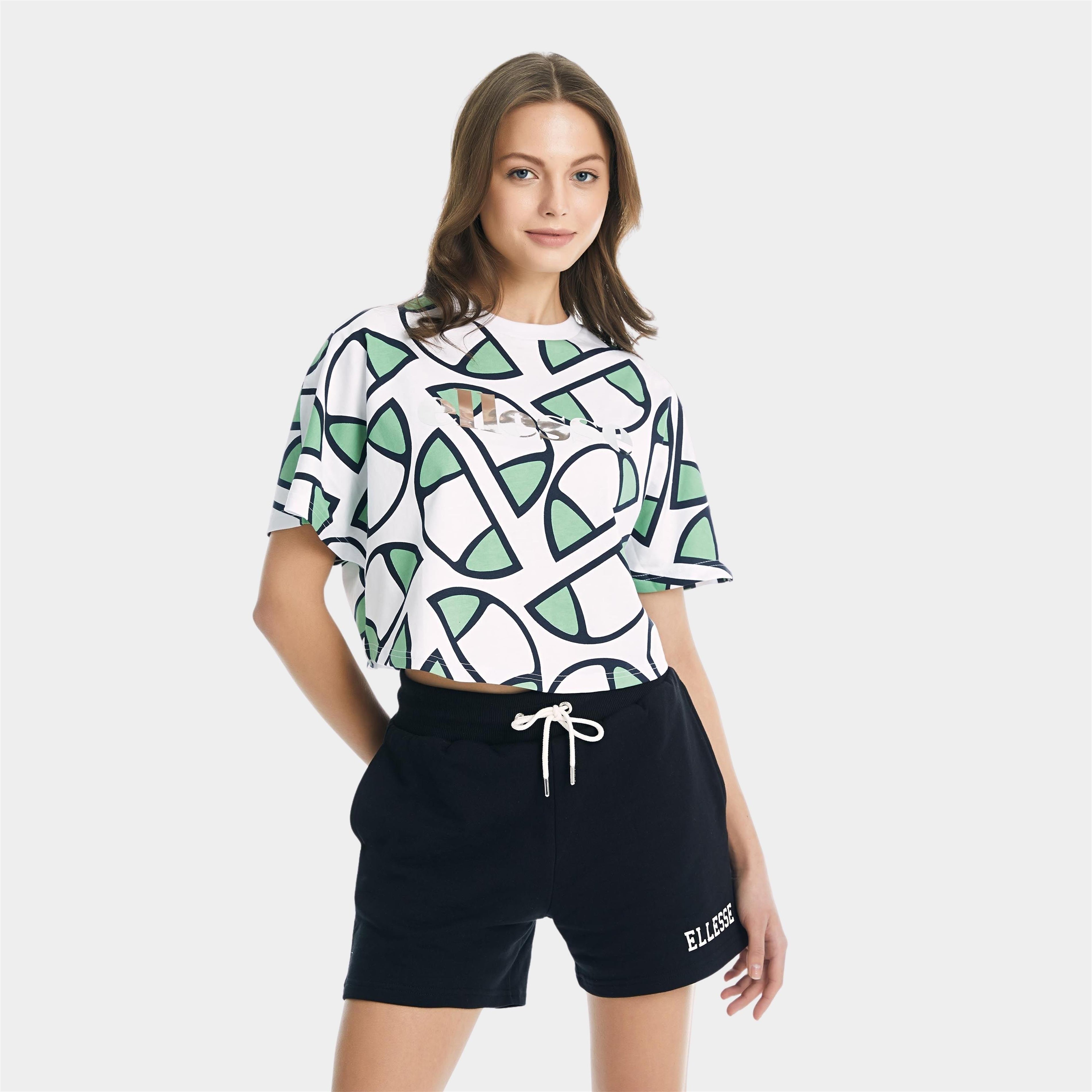 Ellesse Kadın Yeşil Tişört CF011-GRN