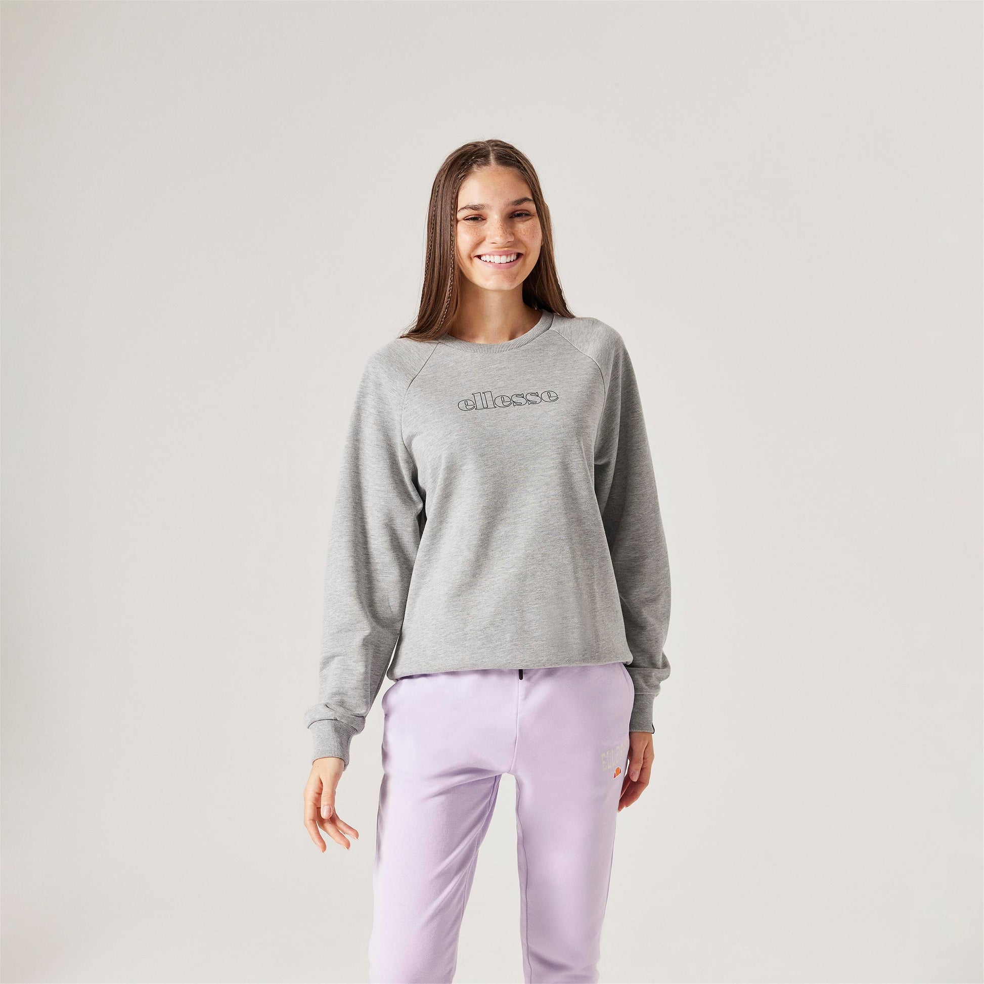 ellesse Unisex Gri Sweatshirt U001-GR