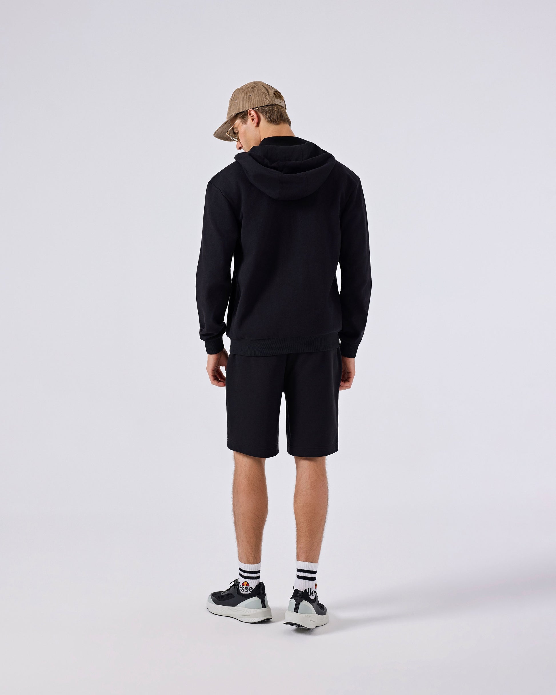 Ellesse Kapüşonlu Erkek Sweat Ceket 6SM1004-BK