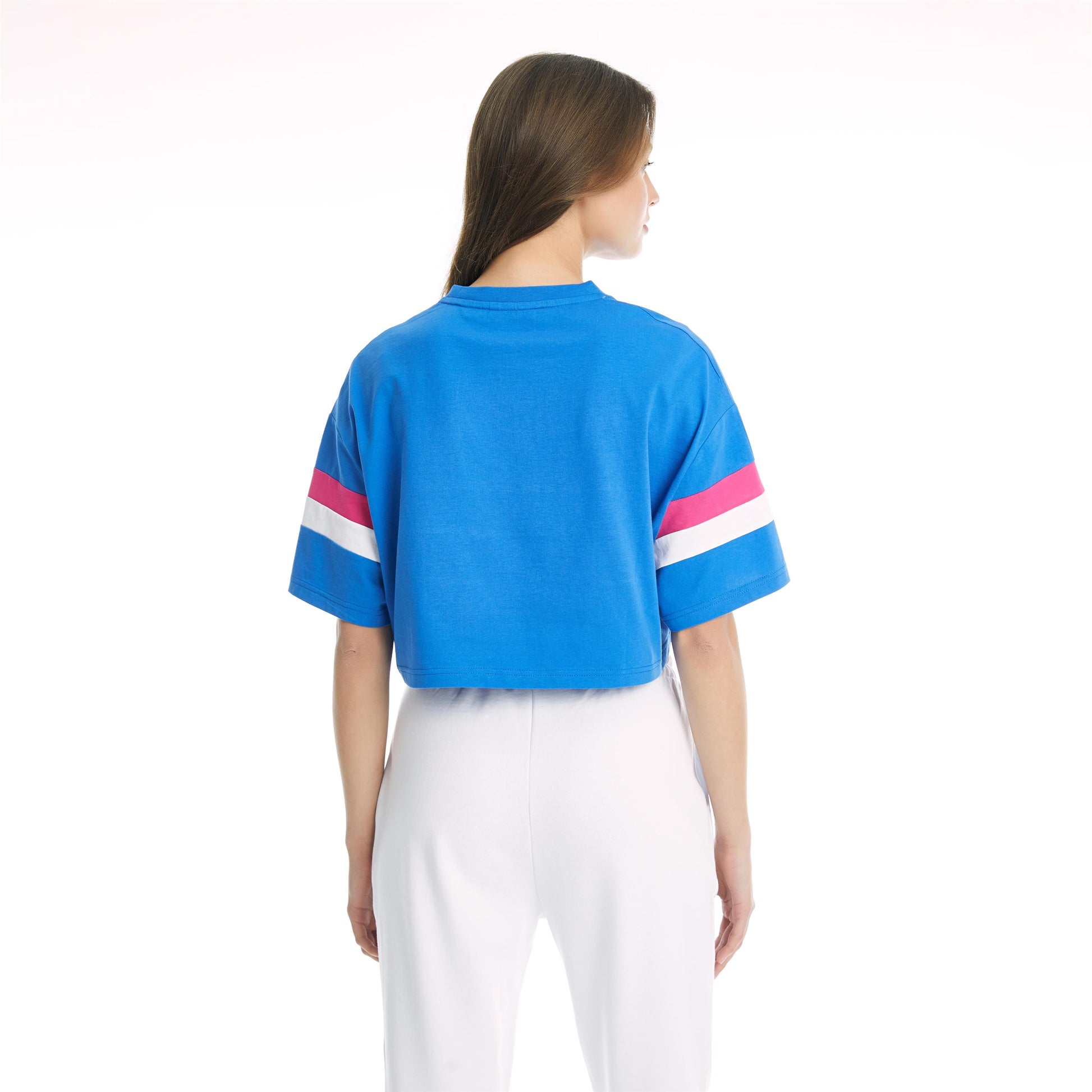 Ellesse Kadın Sax Mavi Tişört CF002-SBL