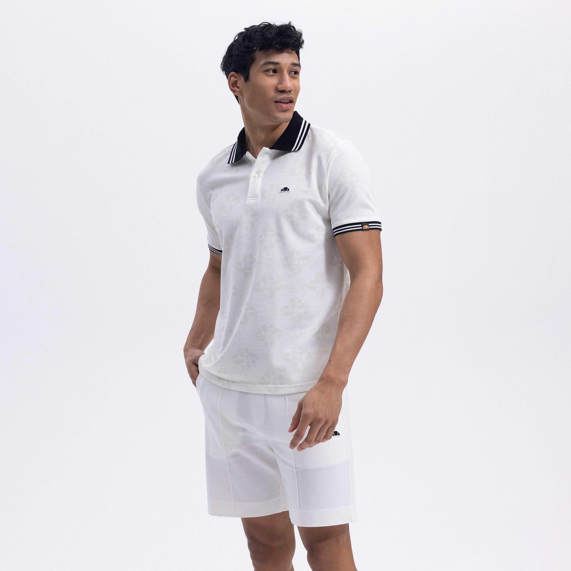 Ellesse Erkek Polo Yaka Tişört EM381-WT