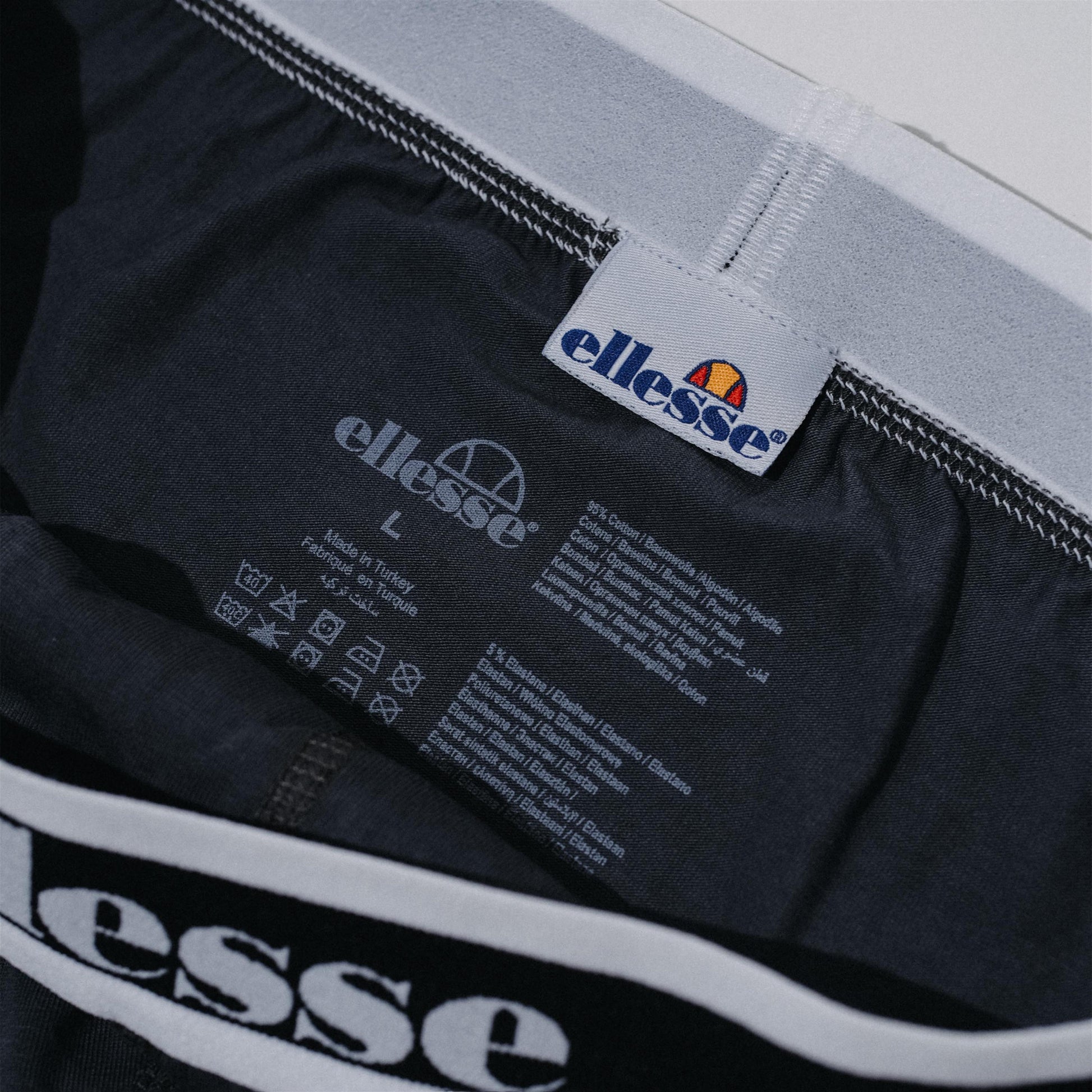 ellesse Erkek Boxer 3lü Paket B001-BK