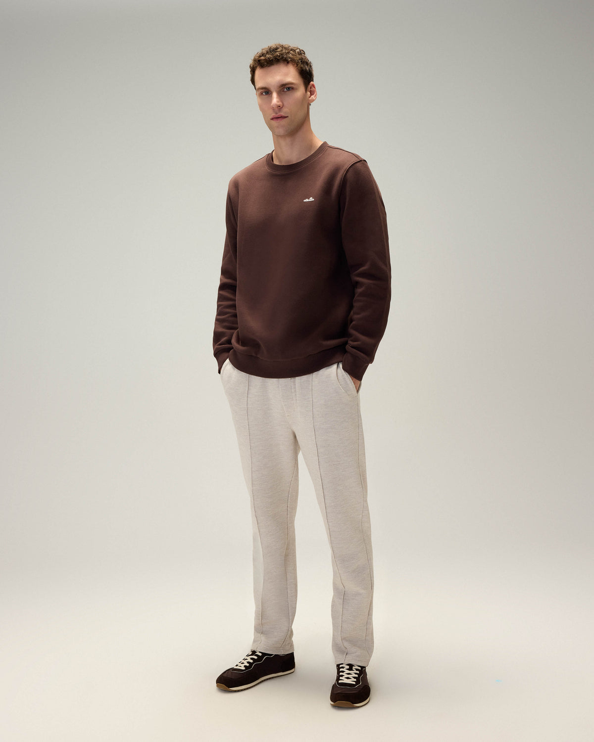 Ellesse Erkek Sweatshirt 6WM3003-BRW