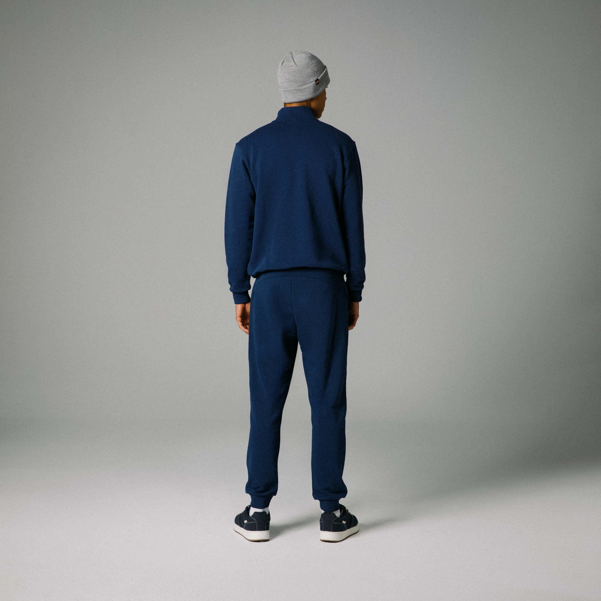 Ellesse Yarım Fermuarlı Erkek Sweatshirt EM465-NV
