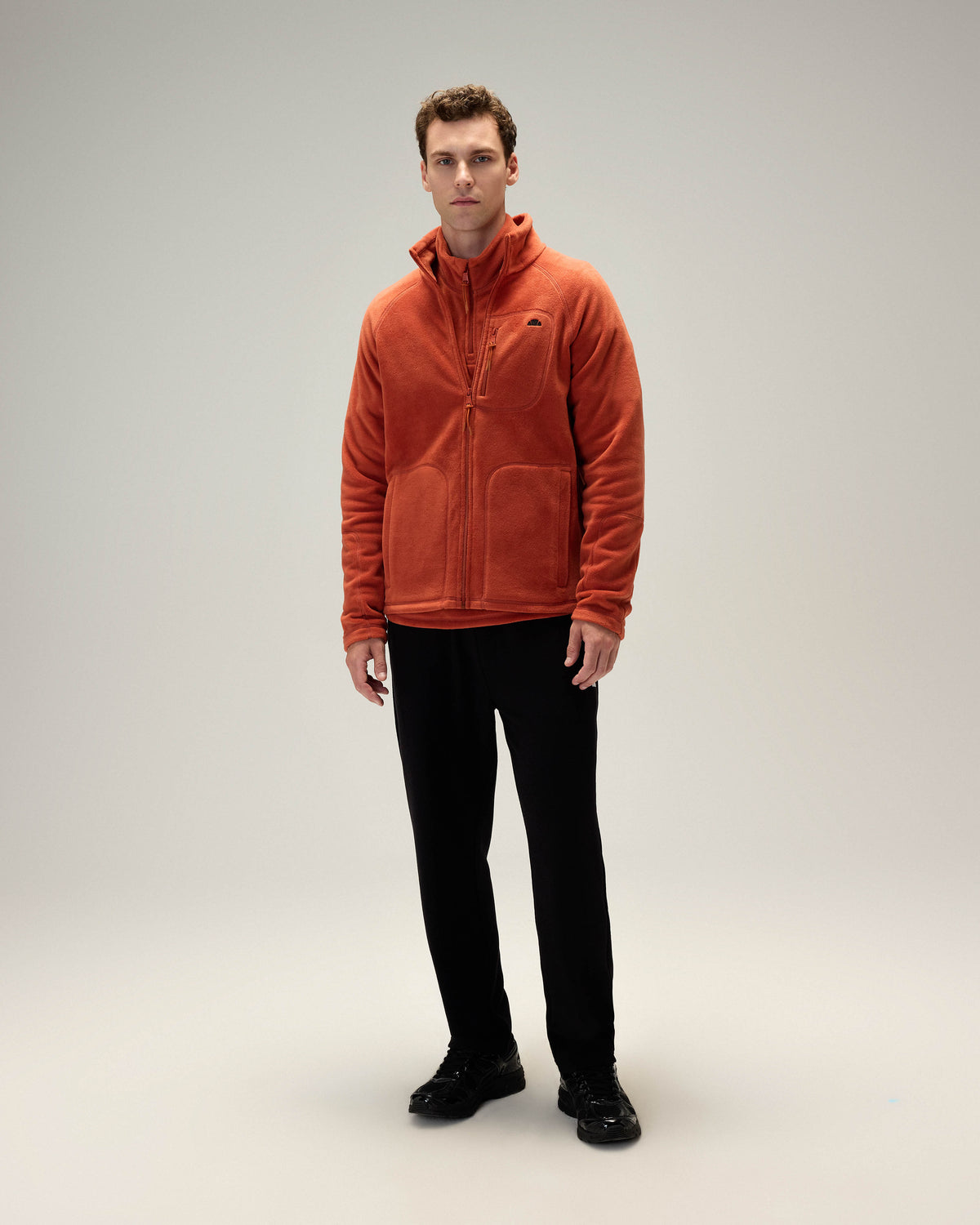 Ellesse Fermuarlı Erkek Polar Ceket 6WM1024-BR