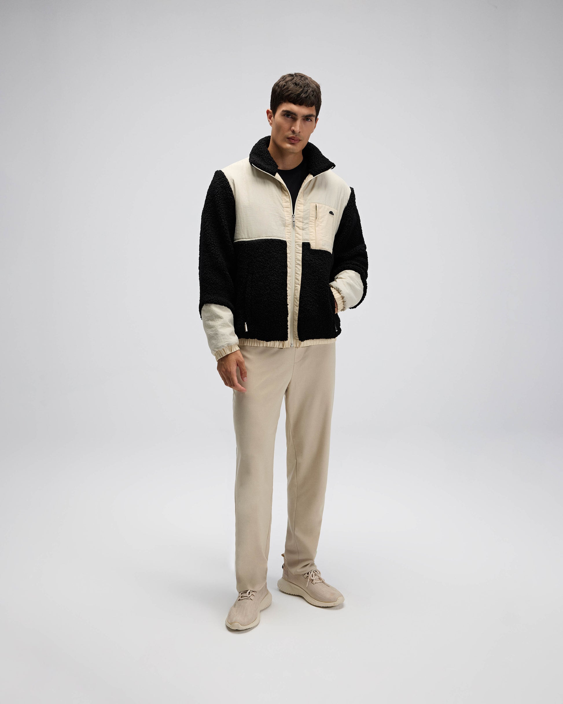Ellesse Erkek Fermuarlı Polar Mont EM511-BK