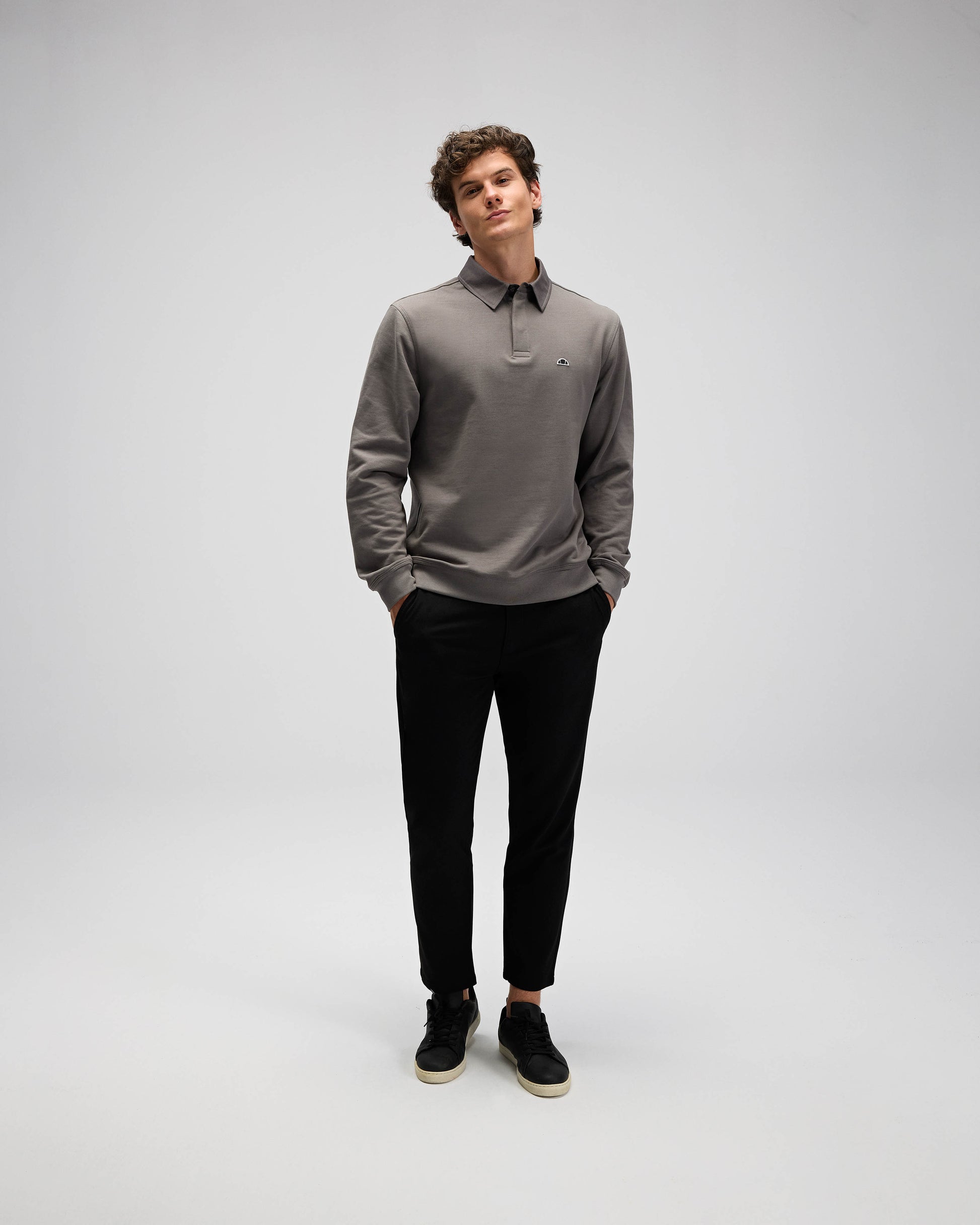 Ellesse Erkek Polo Sweatshirt EM607-ANT