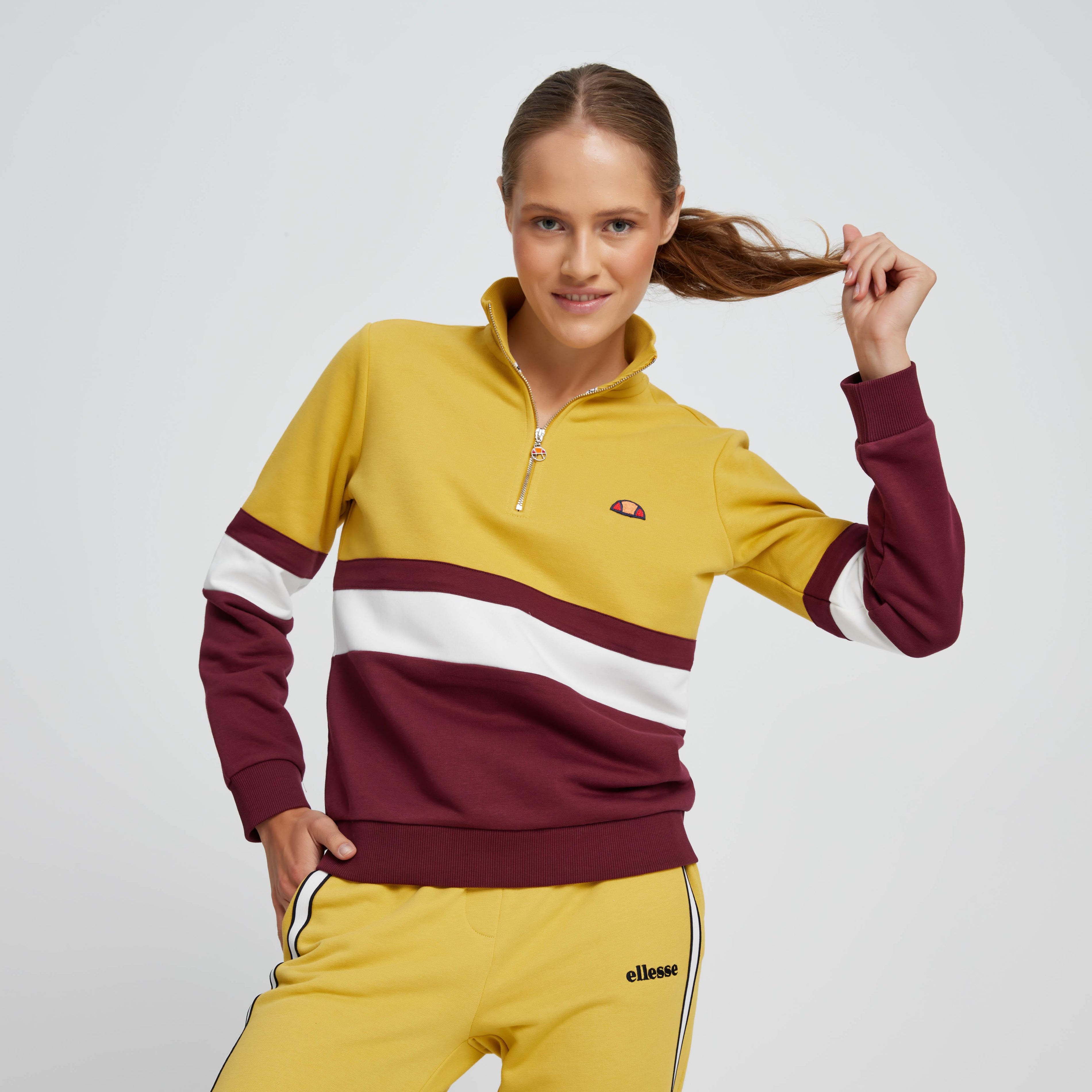 Ellesse Kadın 3/4 Fermuarlı Üst EF083-BO