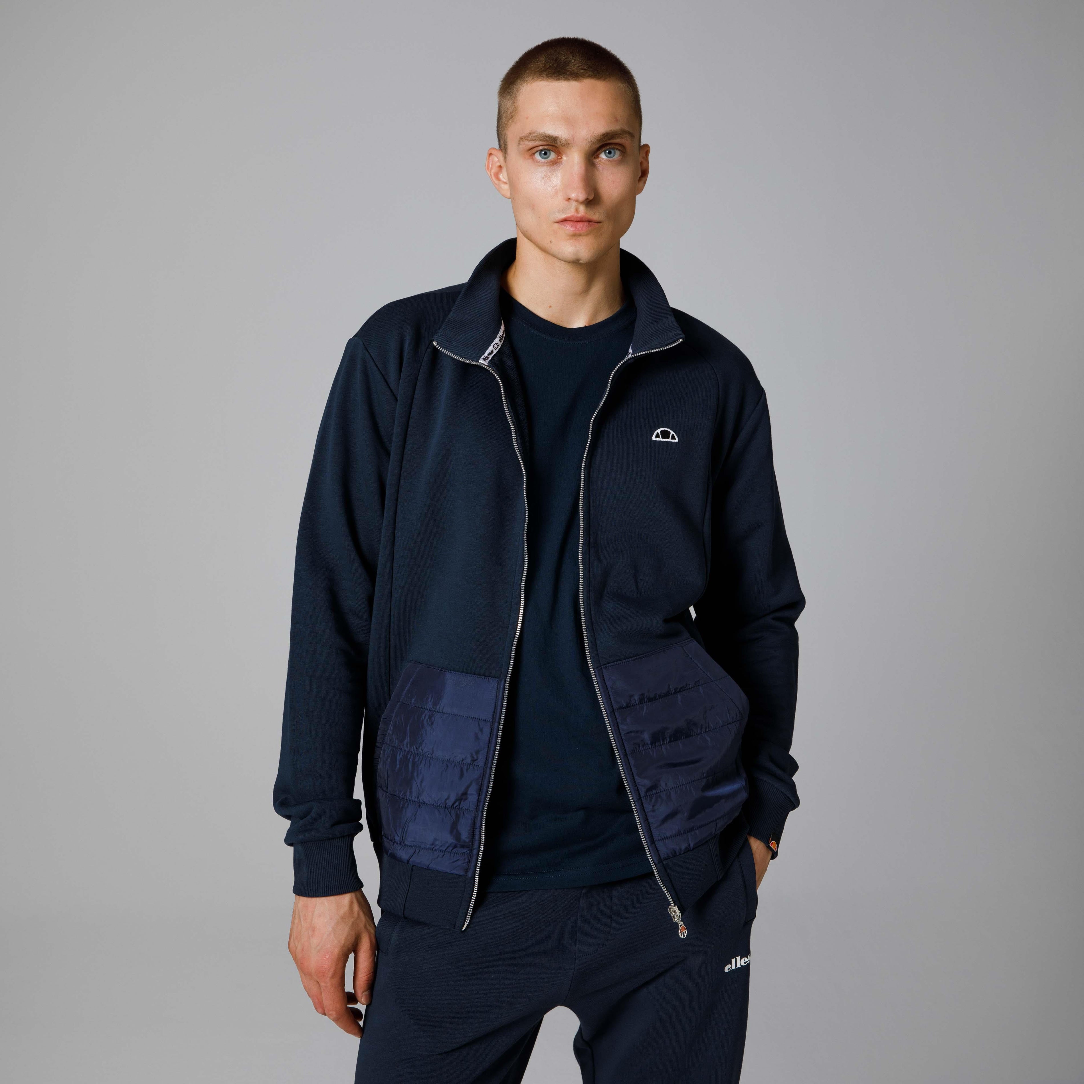 Ellesse Fermuarlı Erkek Sweat EM291-NV