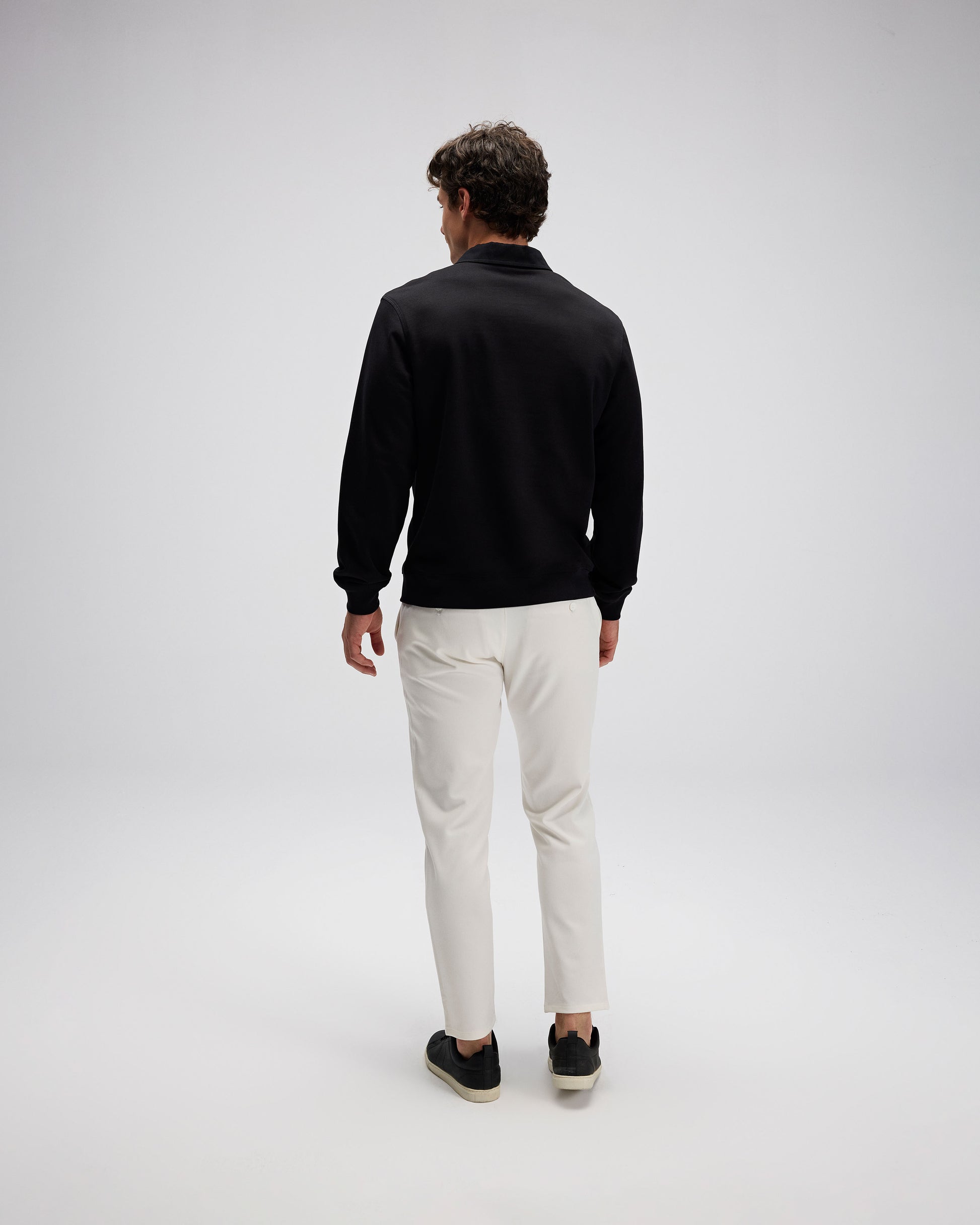 Ellesse Erkek Polo Sweatshirt EM607-BK