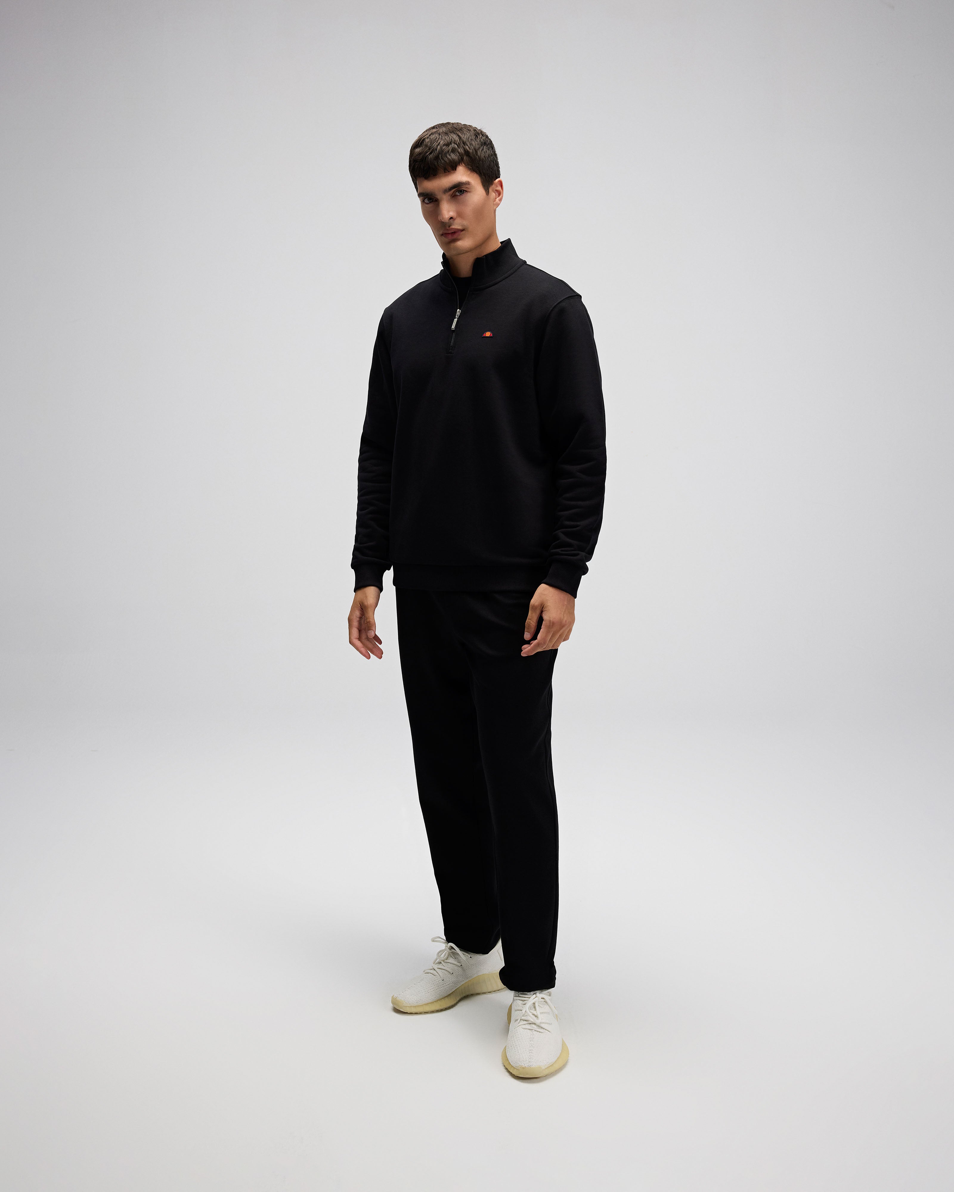 Ellesse Erkek Yarım Fermuarlı Sweat EM580-BK – ellesse