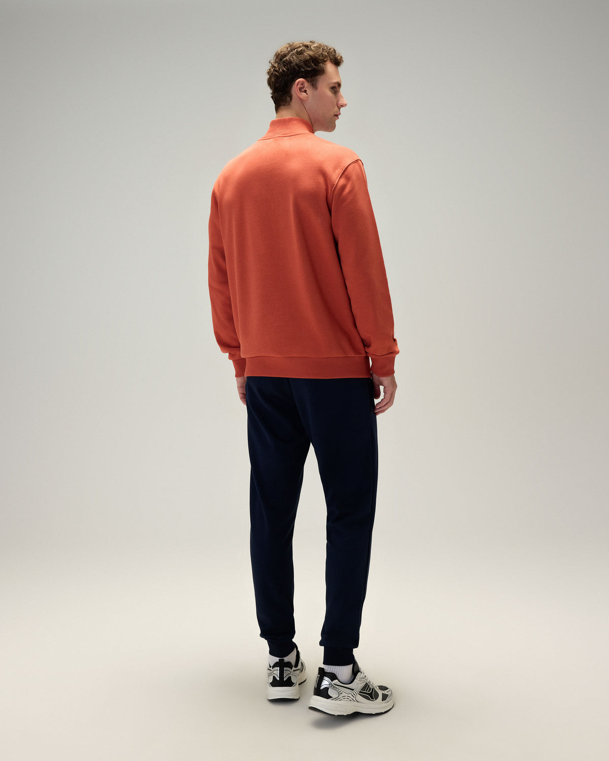 Ellesse Yarım Fermuarlı Erkek Sweatshirt 5WM3580-BR