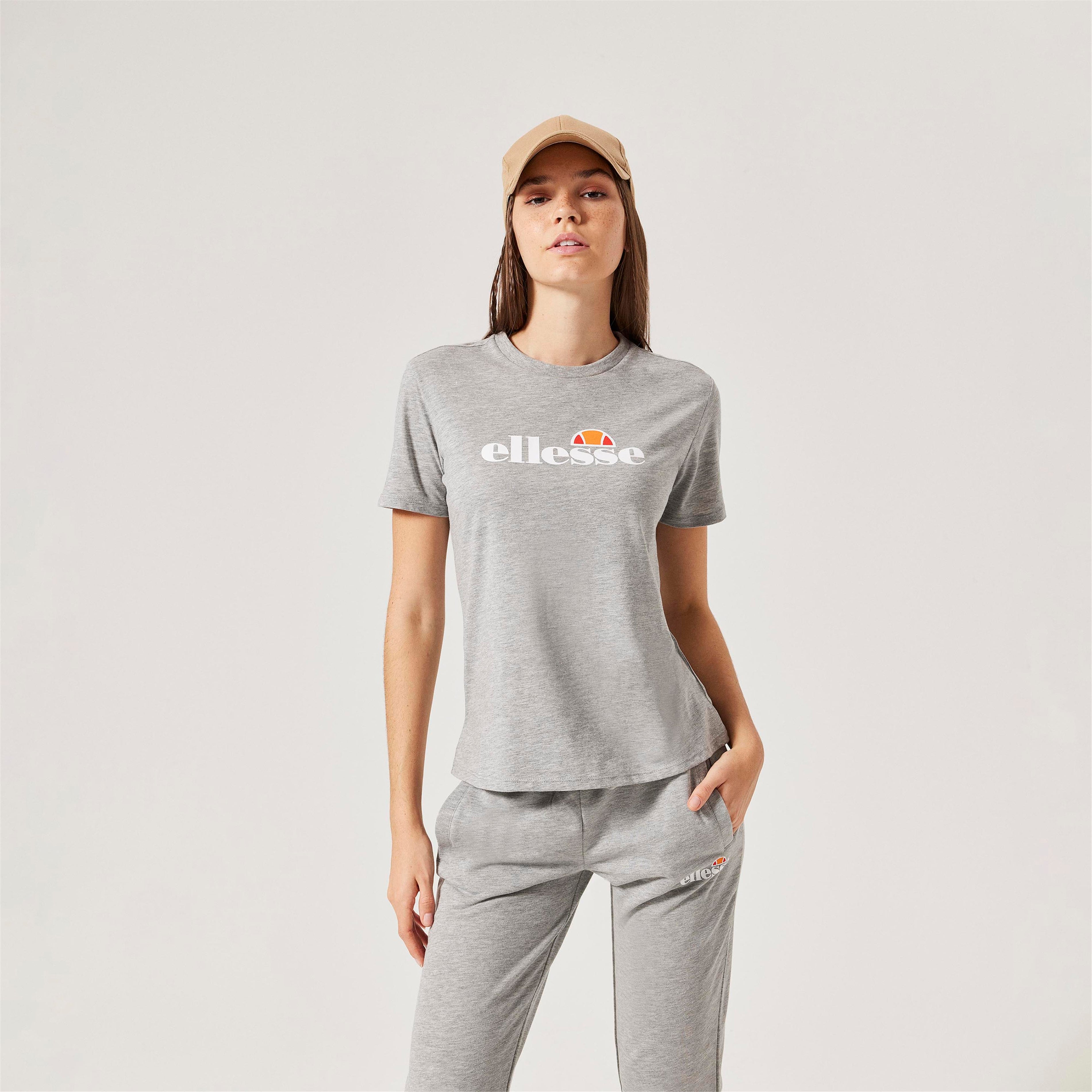 ellesse Kadın Gri Tişört F020-GR