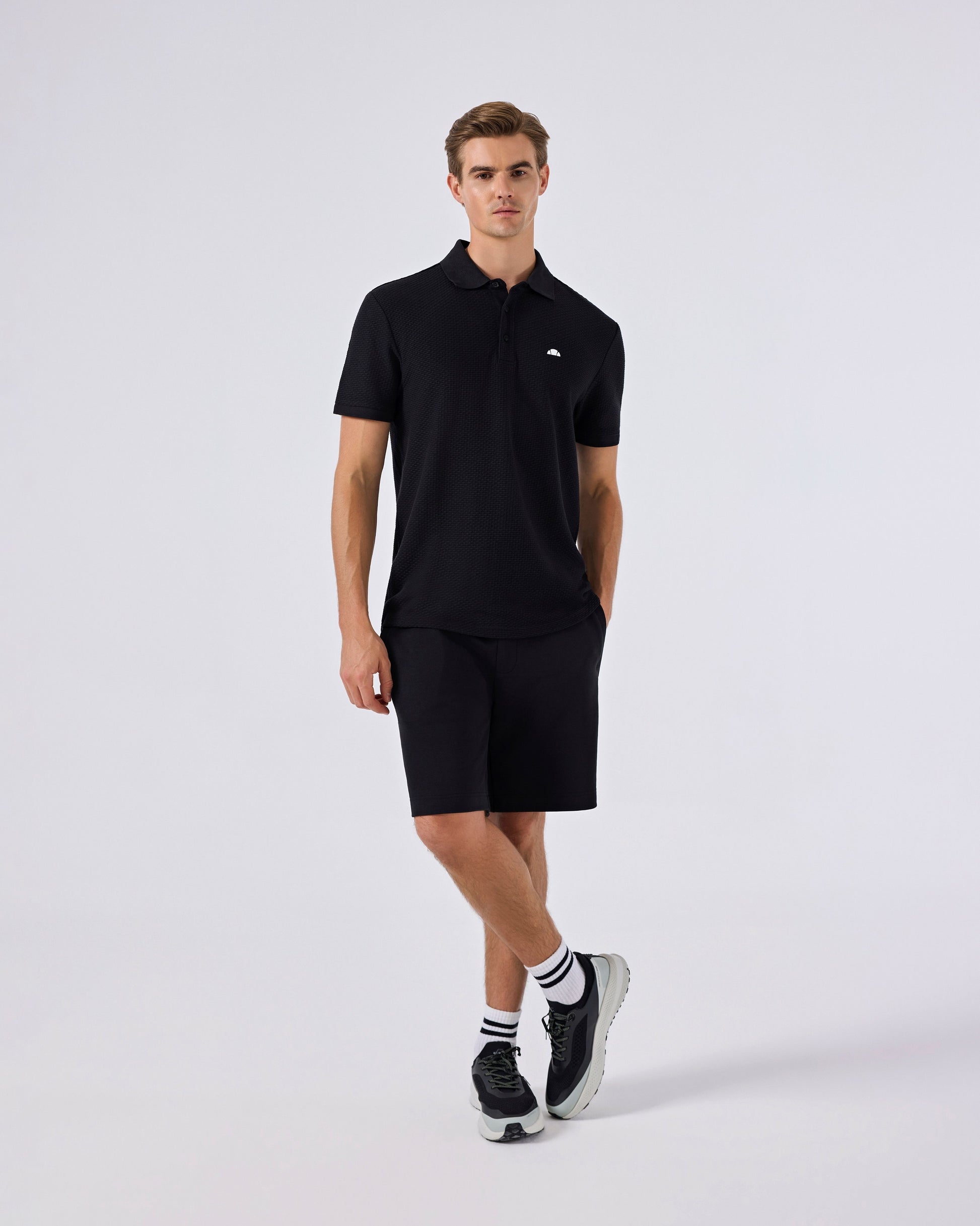 Ellesse Polo Yaka Erkek Tişört 6SM5010-BK
