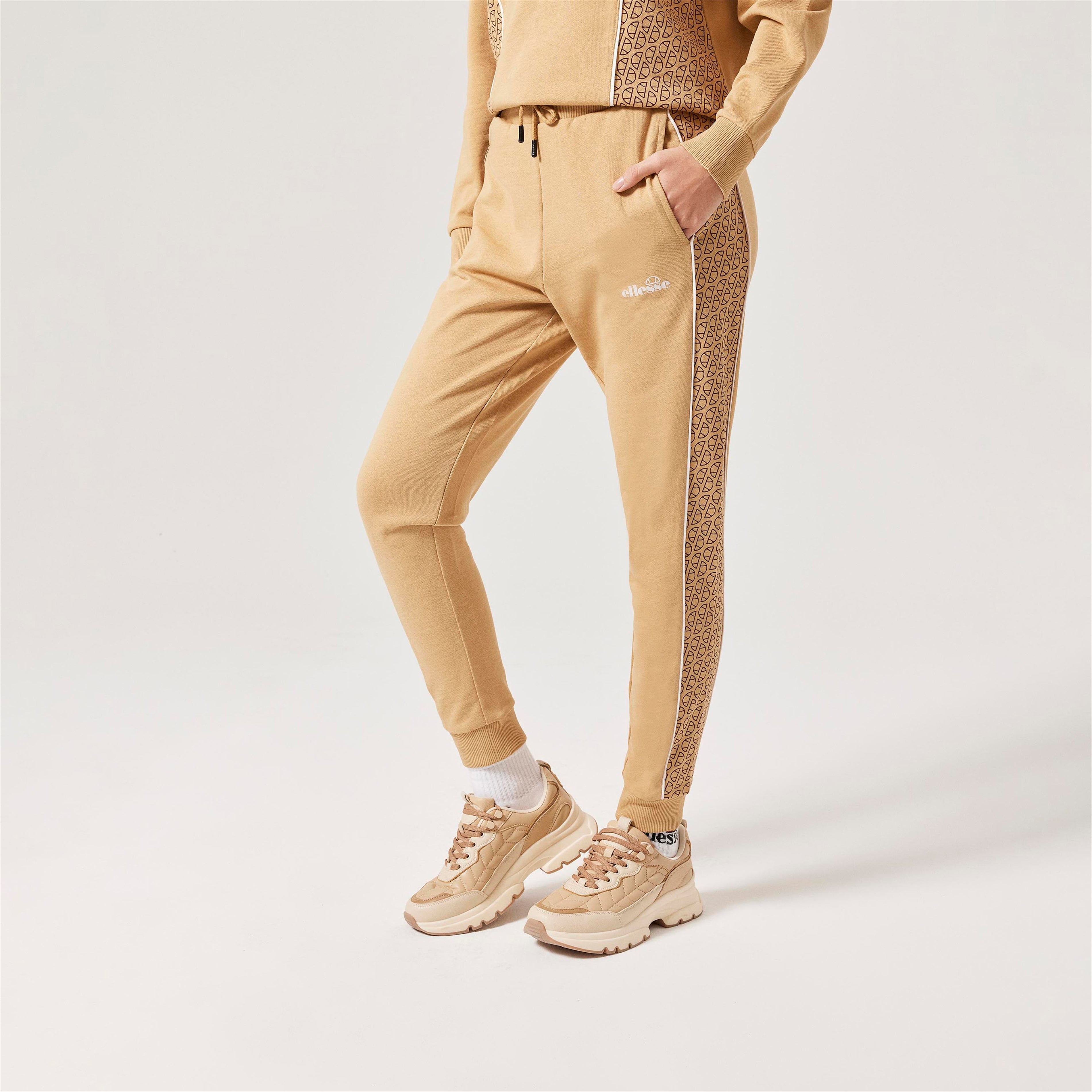ellesse Kadın Açık Kahverengi Jogger Eşofman Altı F002-LBR