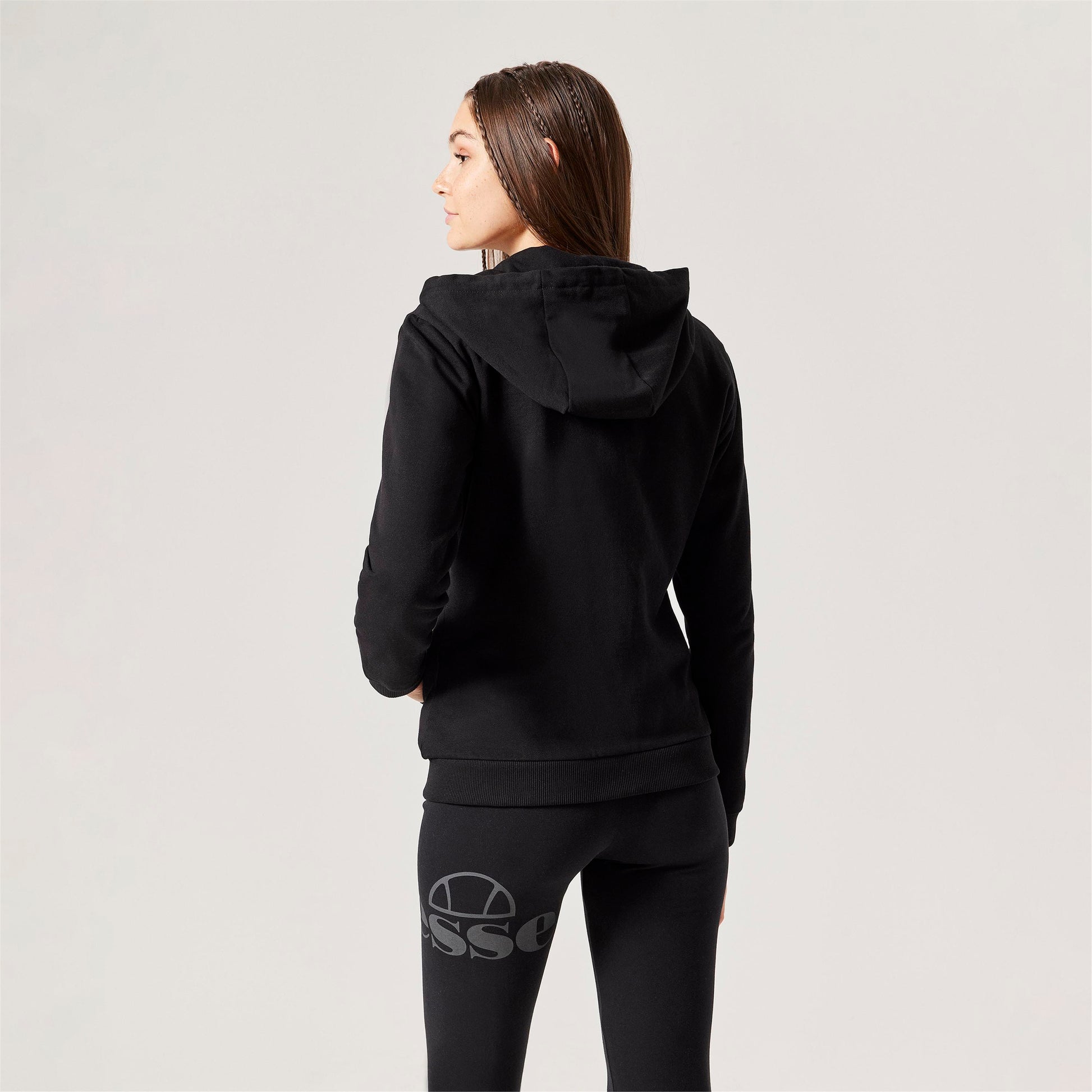 ellesse Kadın Siyah Fermuarlı Sweatshirt F025-BK