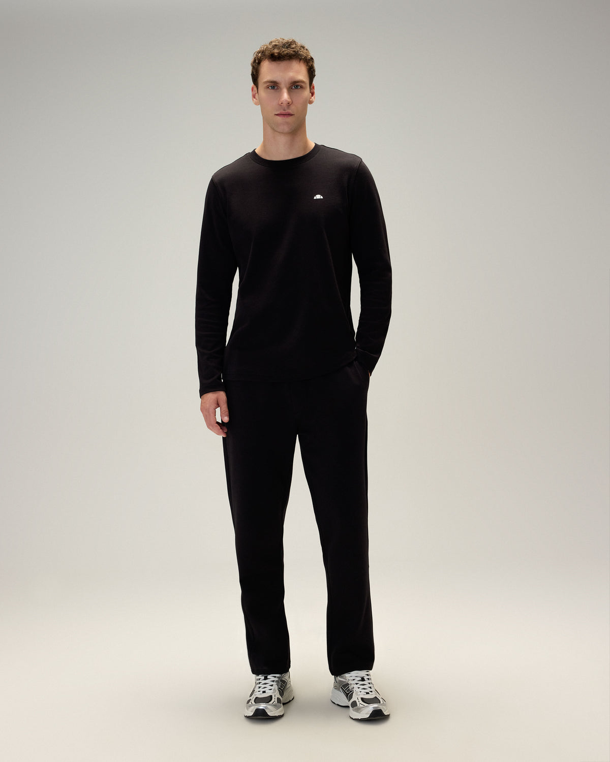 Ellesse Erkek Uzun Kollu Tişört 6WM5066-BK