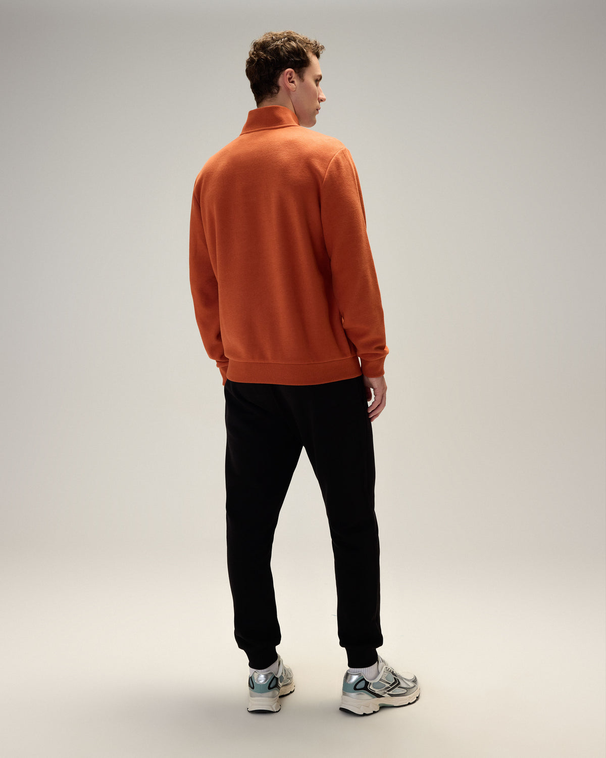 Ellesse Yarım Fermuarlı Erkek Sweatshirt 5WM1603-BR