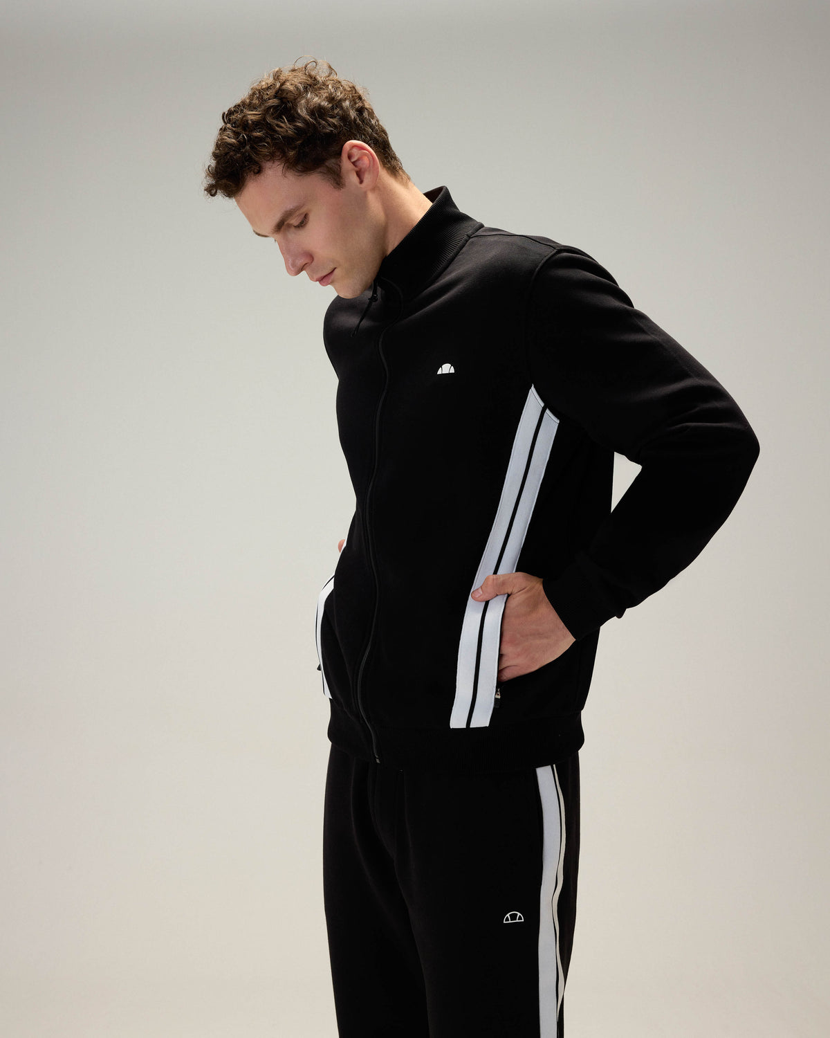 Ellesse Fermuarlı Erkek Sweatshirt 6wm1022-Bk