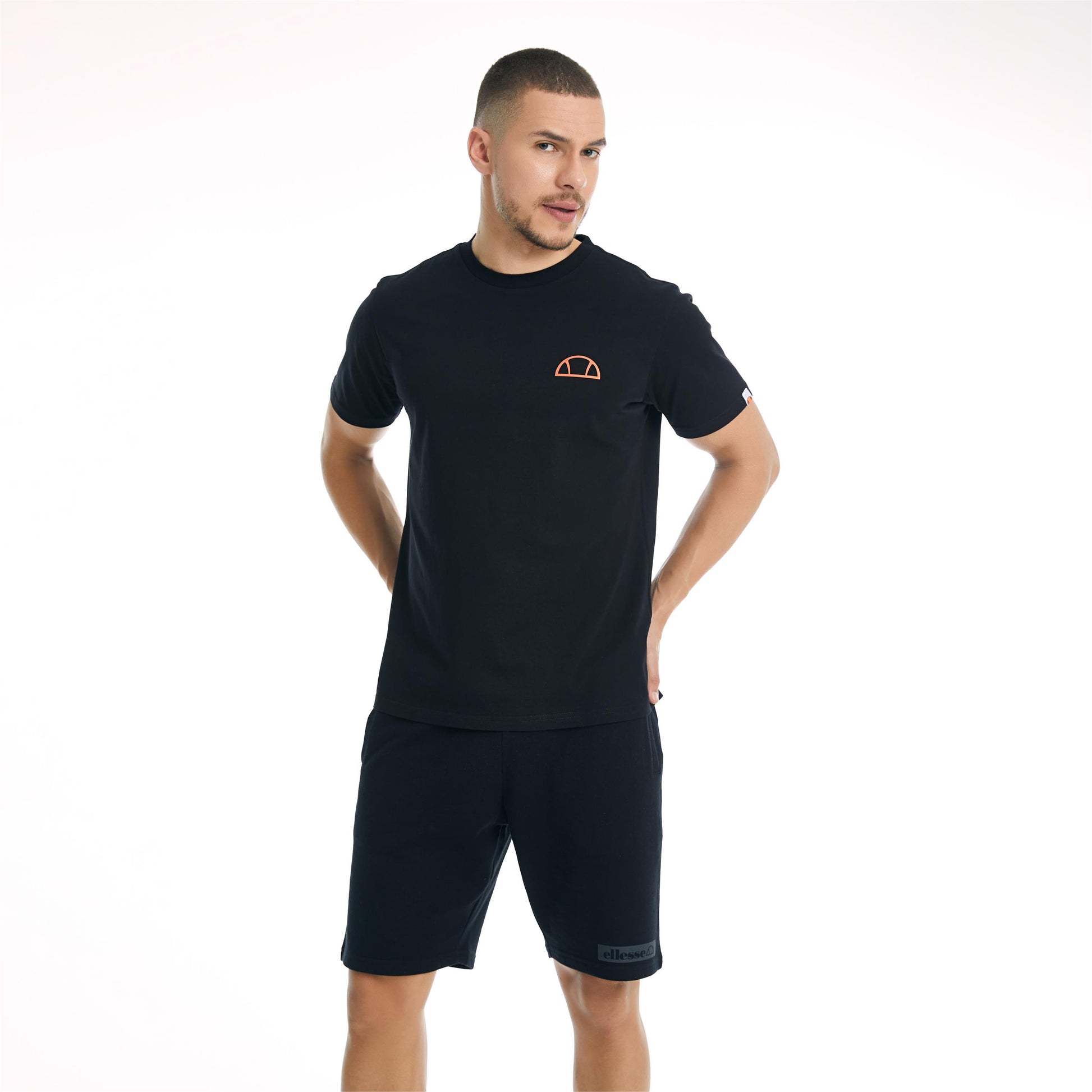 Ellesse Erkek Siyah Tişört EM025-BK