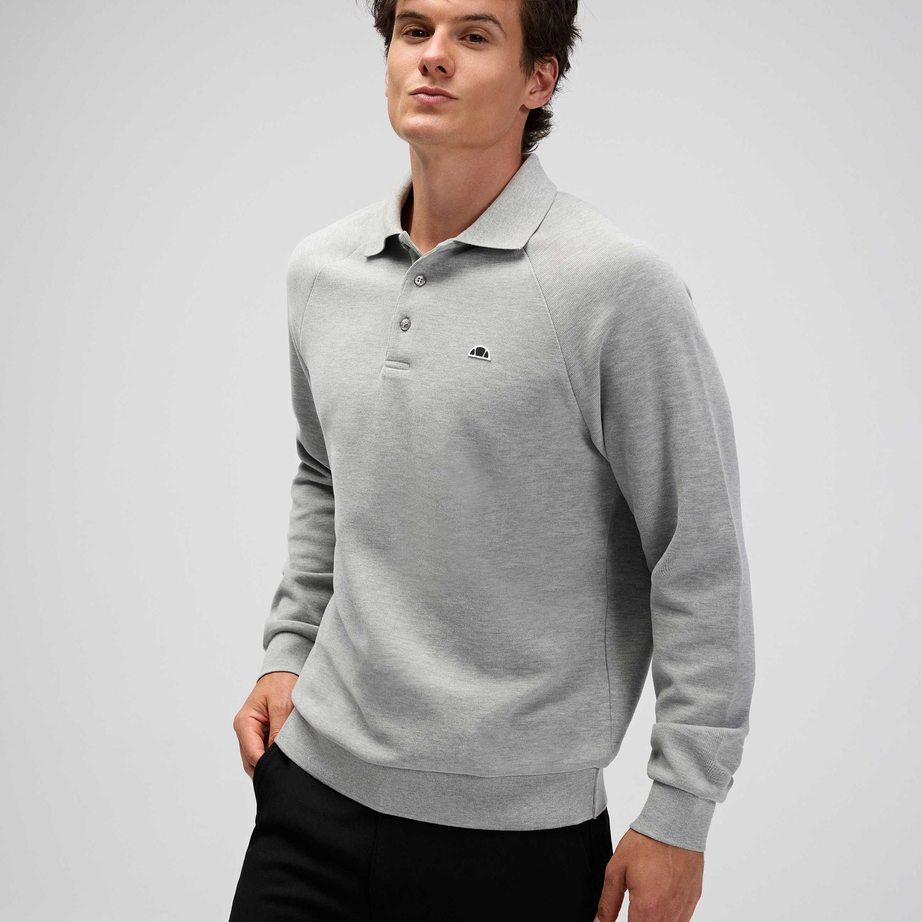 Ellesse Erkek Polo Sweatshirt EM633-GR