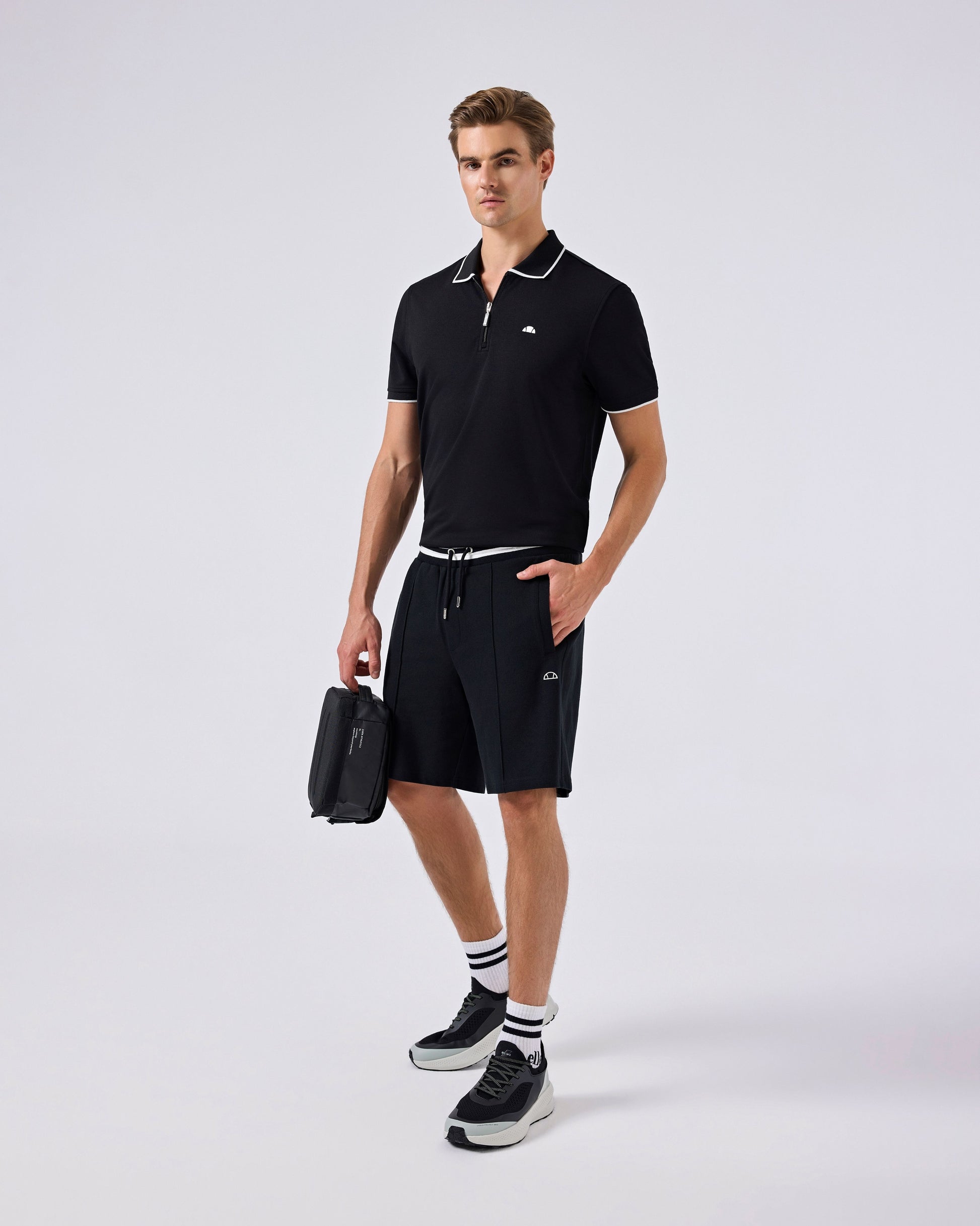 Ellesse Polo Yaka Erkek Tişört 6SM5006-BK