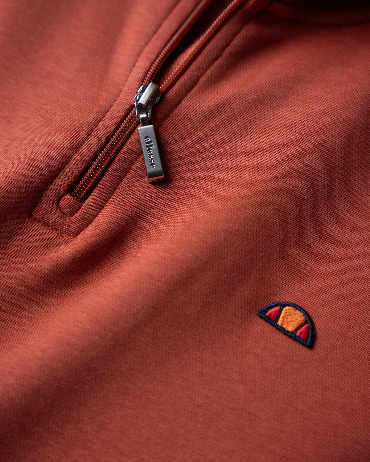 Ellesse Yarım Fermuarlı Erkek Sweatshirt 5WM3580-BR