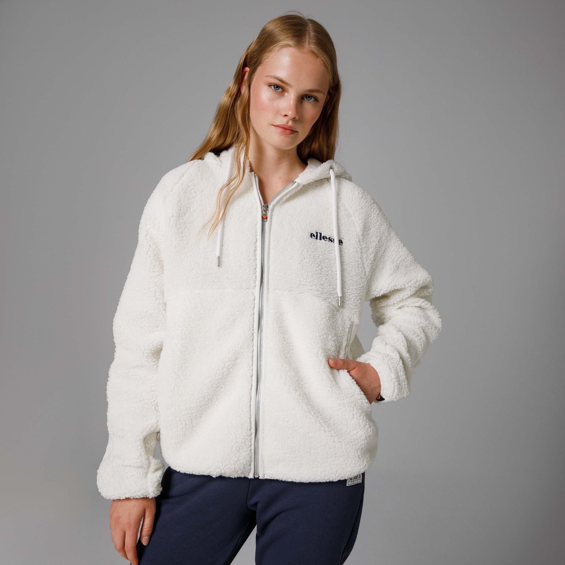 Ellesse Fermuarlı Kapüşonlu Kadın Mont EF216-OF