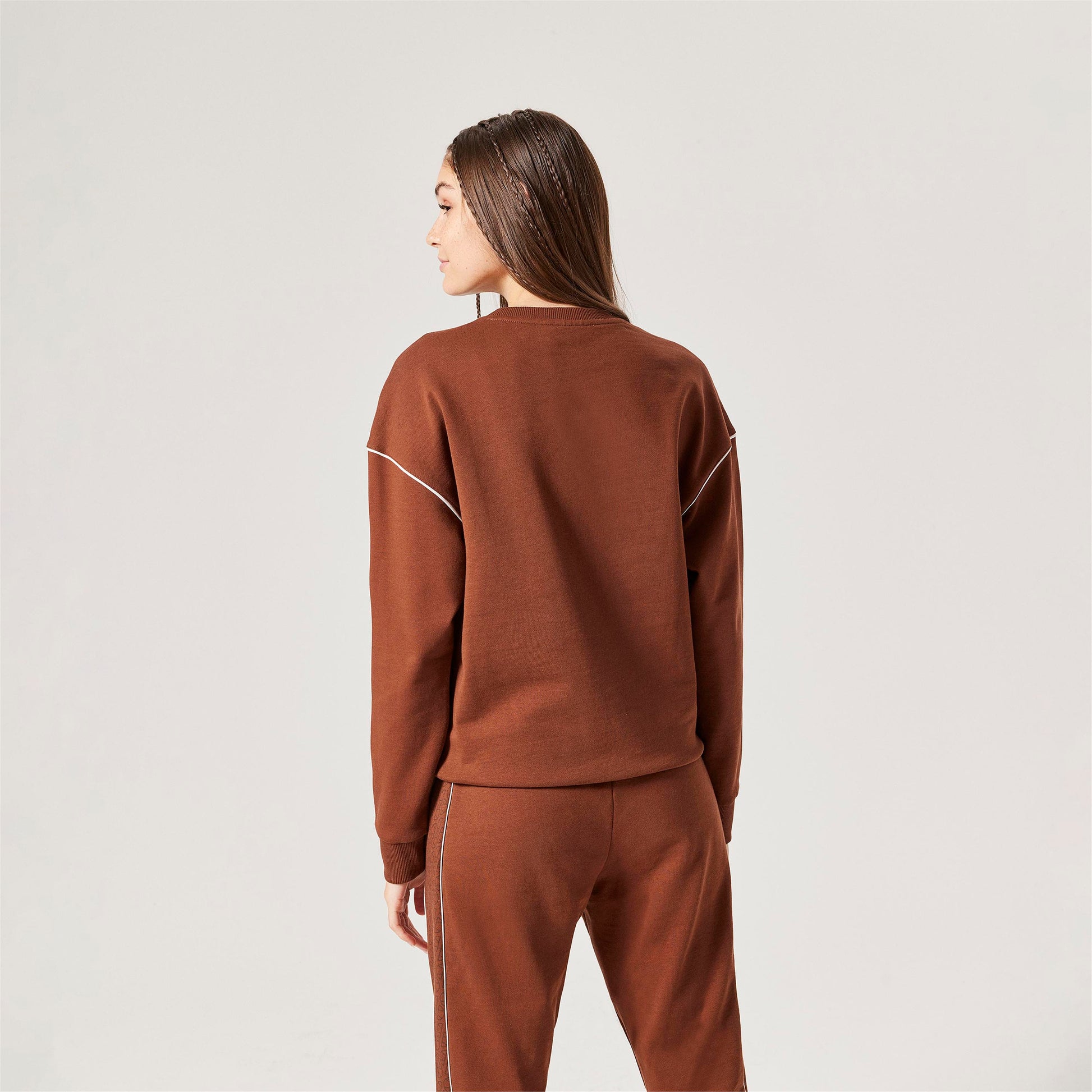 ellesse Kadın Kahverengi Sweatshirt F003-BR