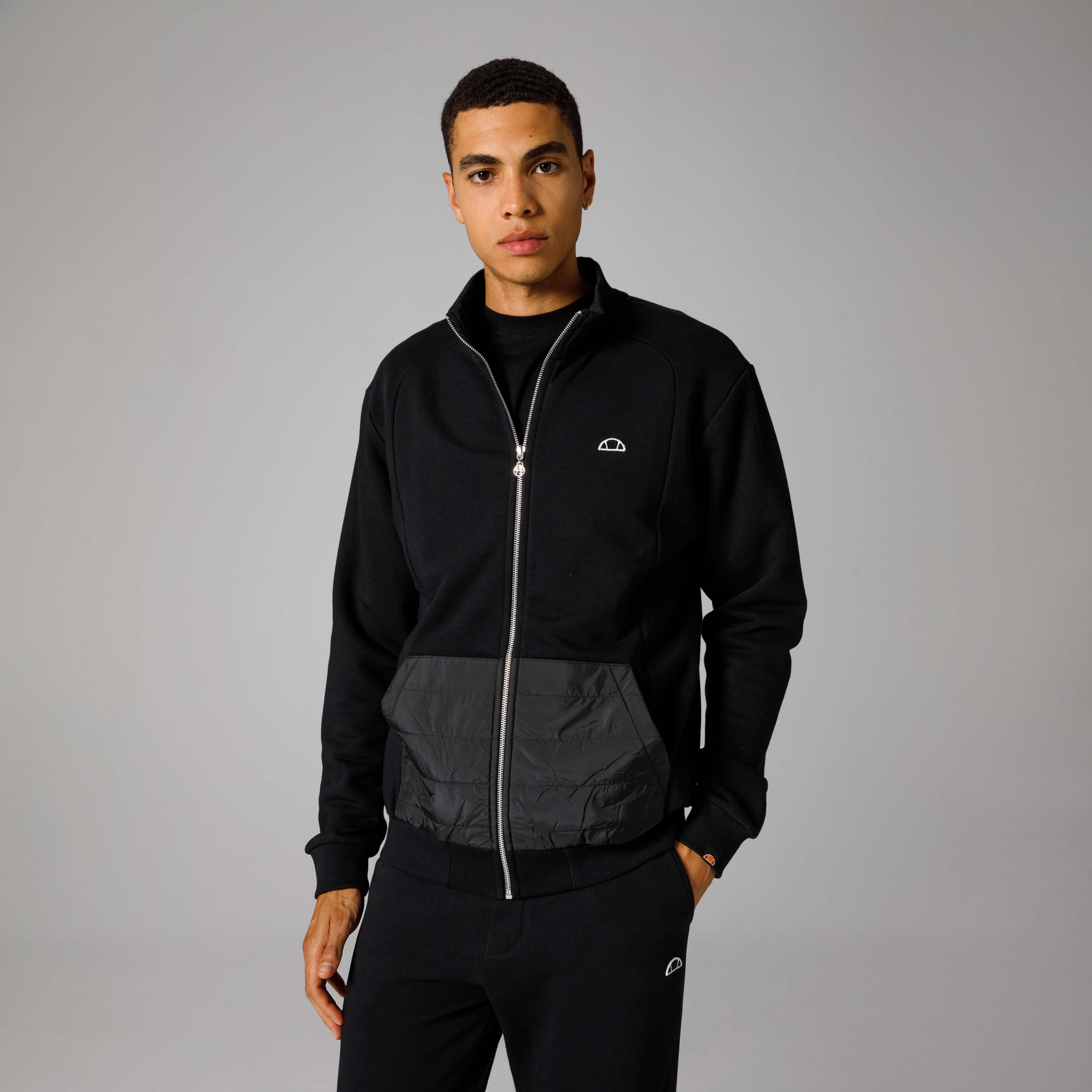 Ellesse Fermuarlı Erkek Sweat EM291-BK
