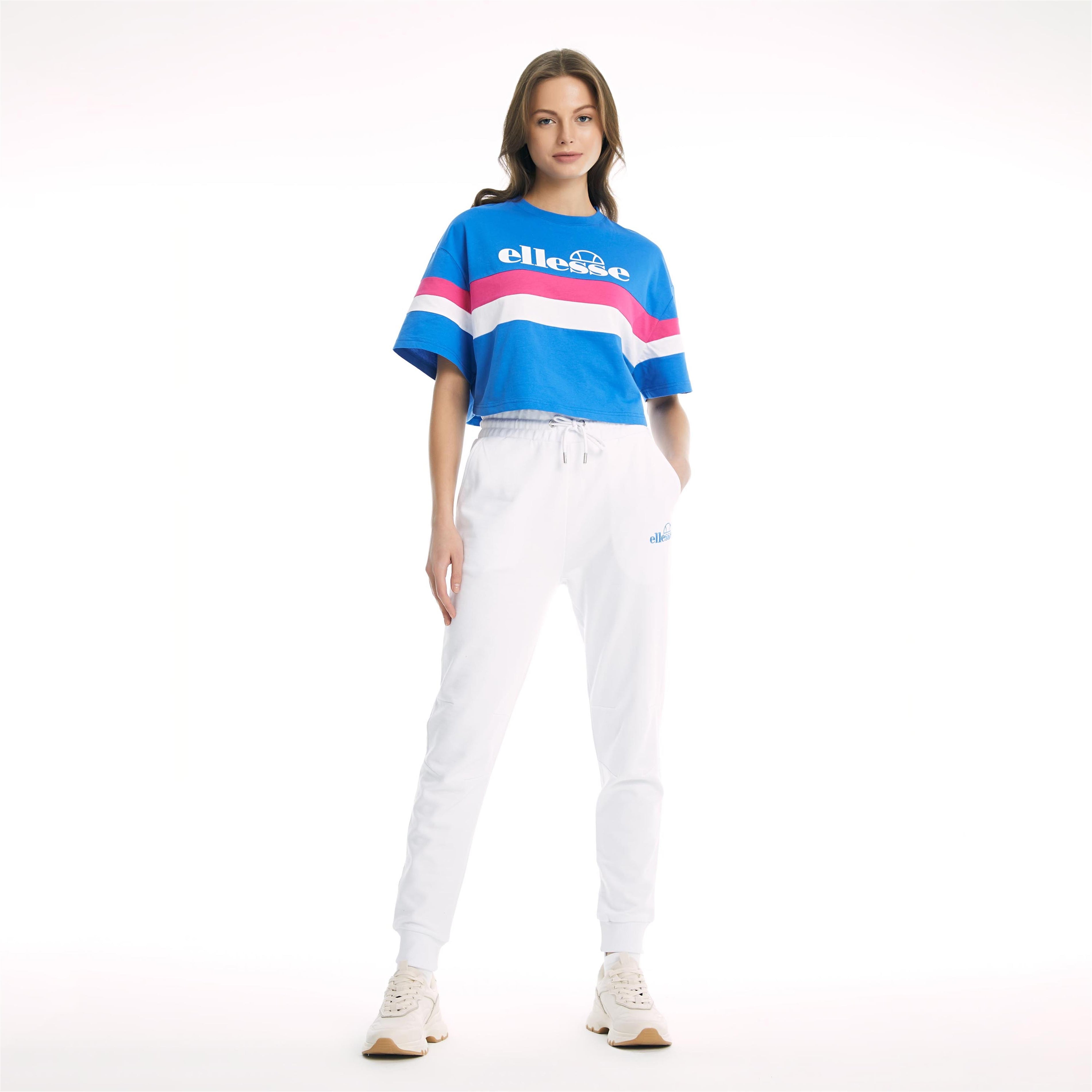 Ellesse Kadın Sax Mavi Tişört CF002-SBL