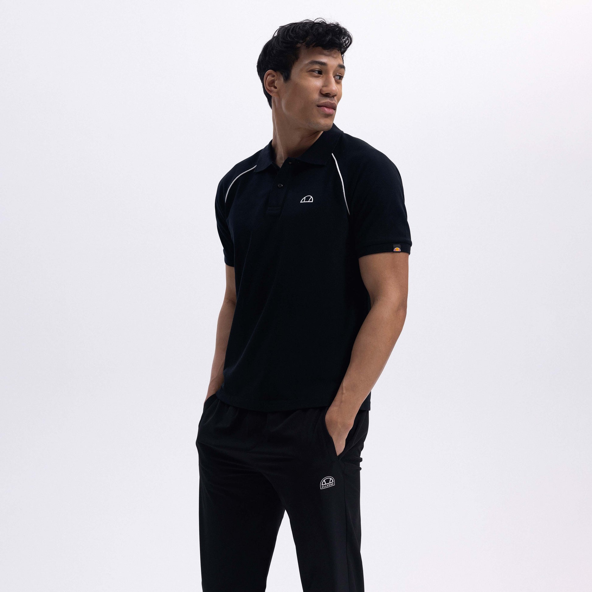 Ellesse Erkek Polo Yaka Tişört EM407-BK