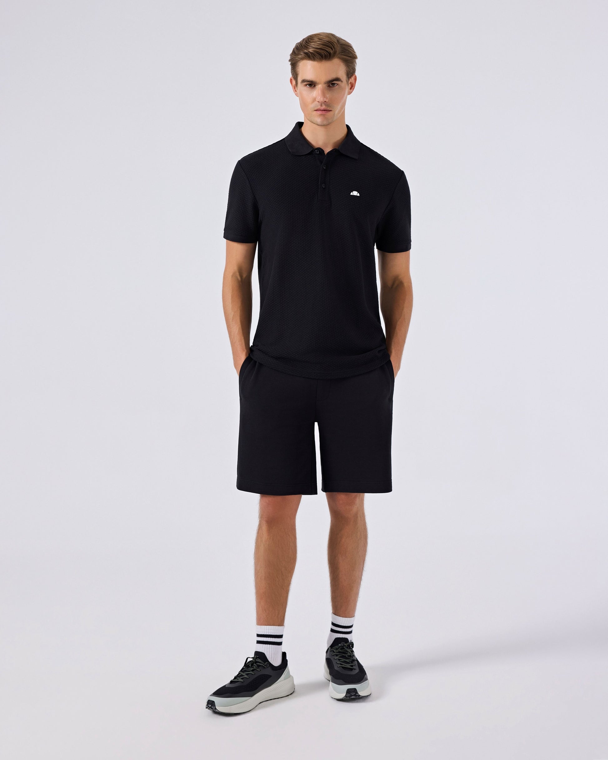 Ellesse Polo Yaka Erkek Tişört 6SM5010-BK