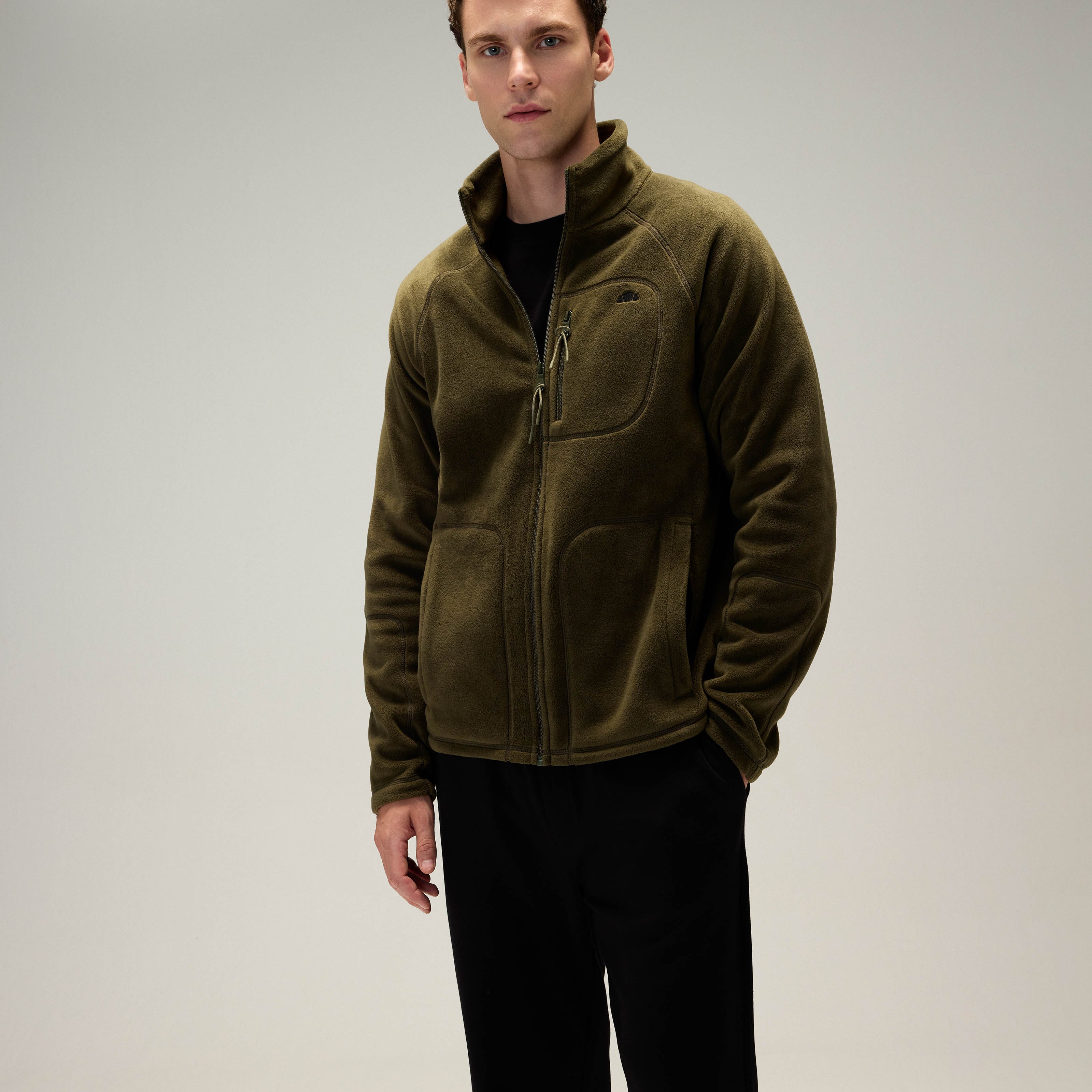 Ellesse Fermuarlı Erkek Sweatshirt 6WM1024-KH