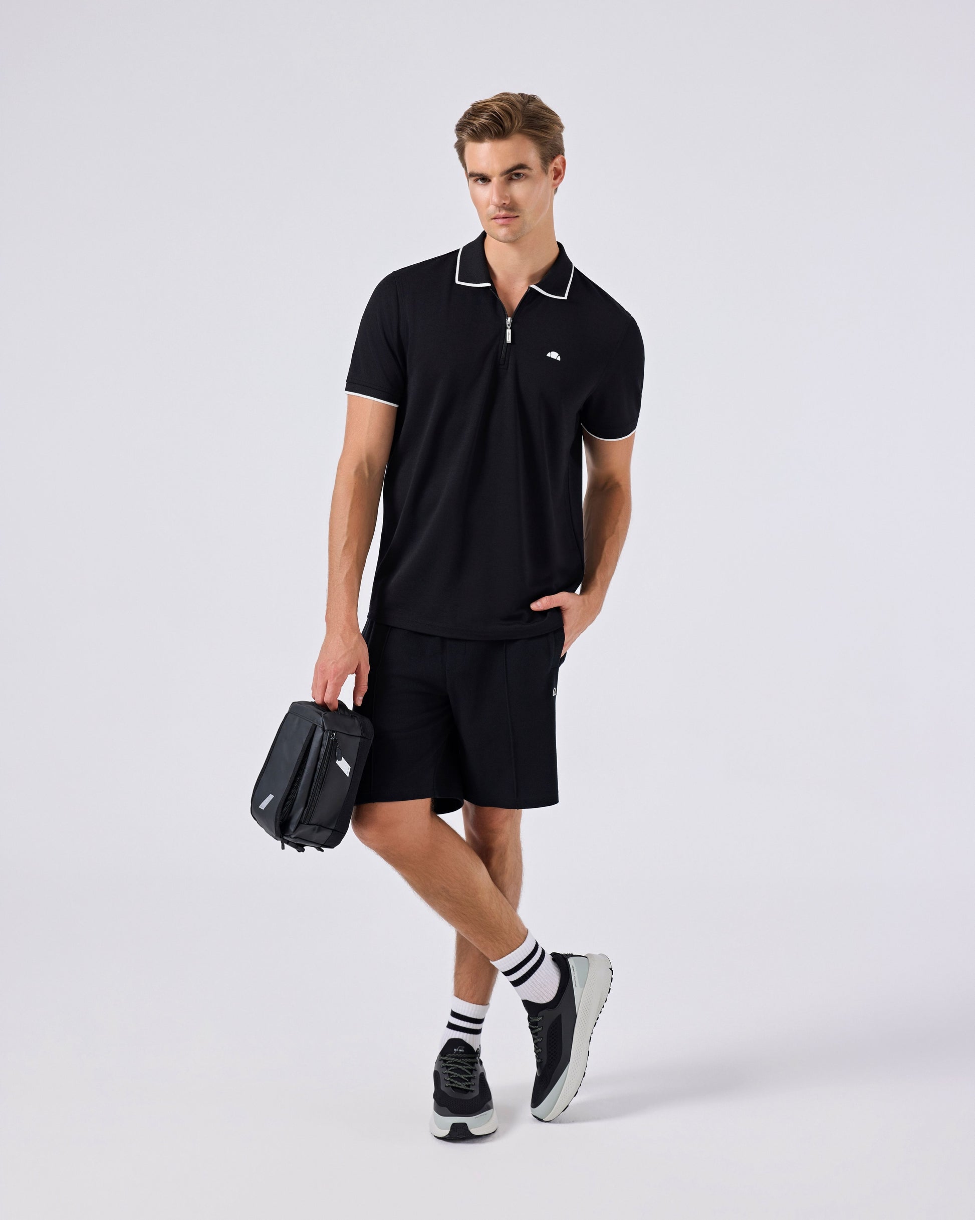 Ellesse Polo Yaka Erkek Tişört 6SM5006-BK