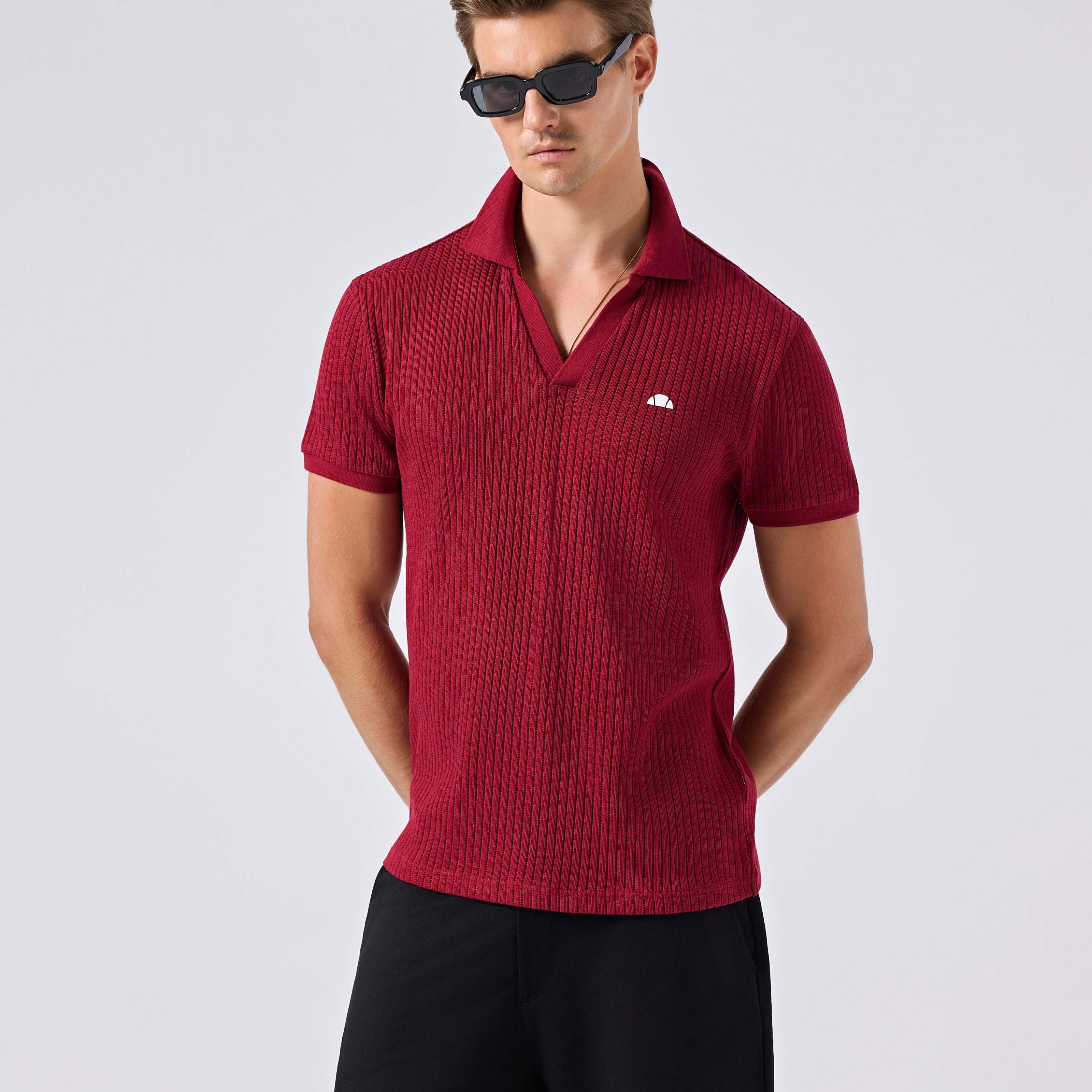 Ellesse Polo Yaka Erkek Tişört 6SM5047-BRD