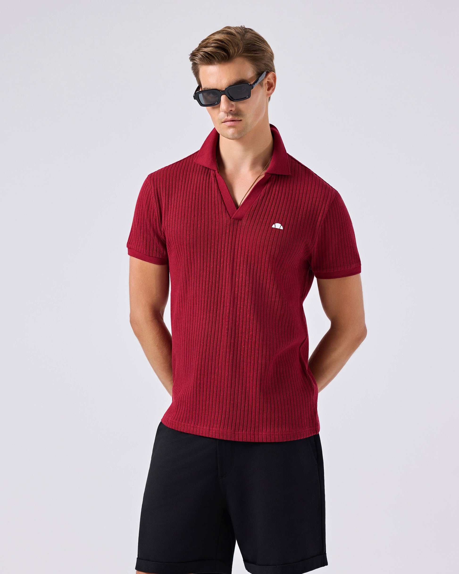Ellesse Polo Yaka Erkek Tişört 6SM5047-BRD
