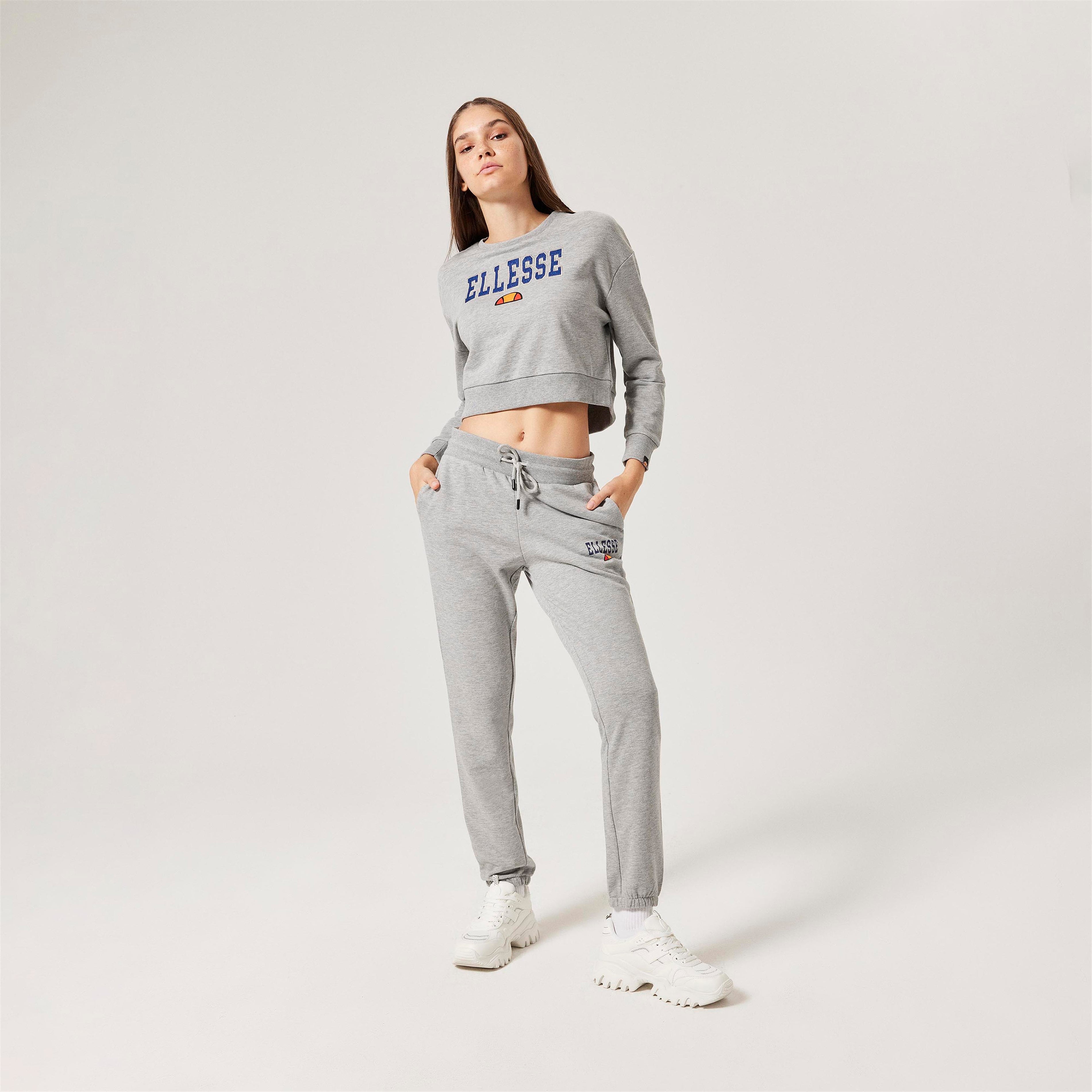 ellesse Kadın Gri Sweatshirt F017-GR