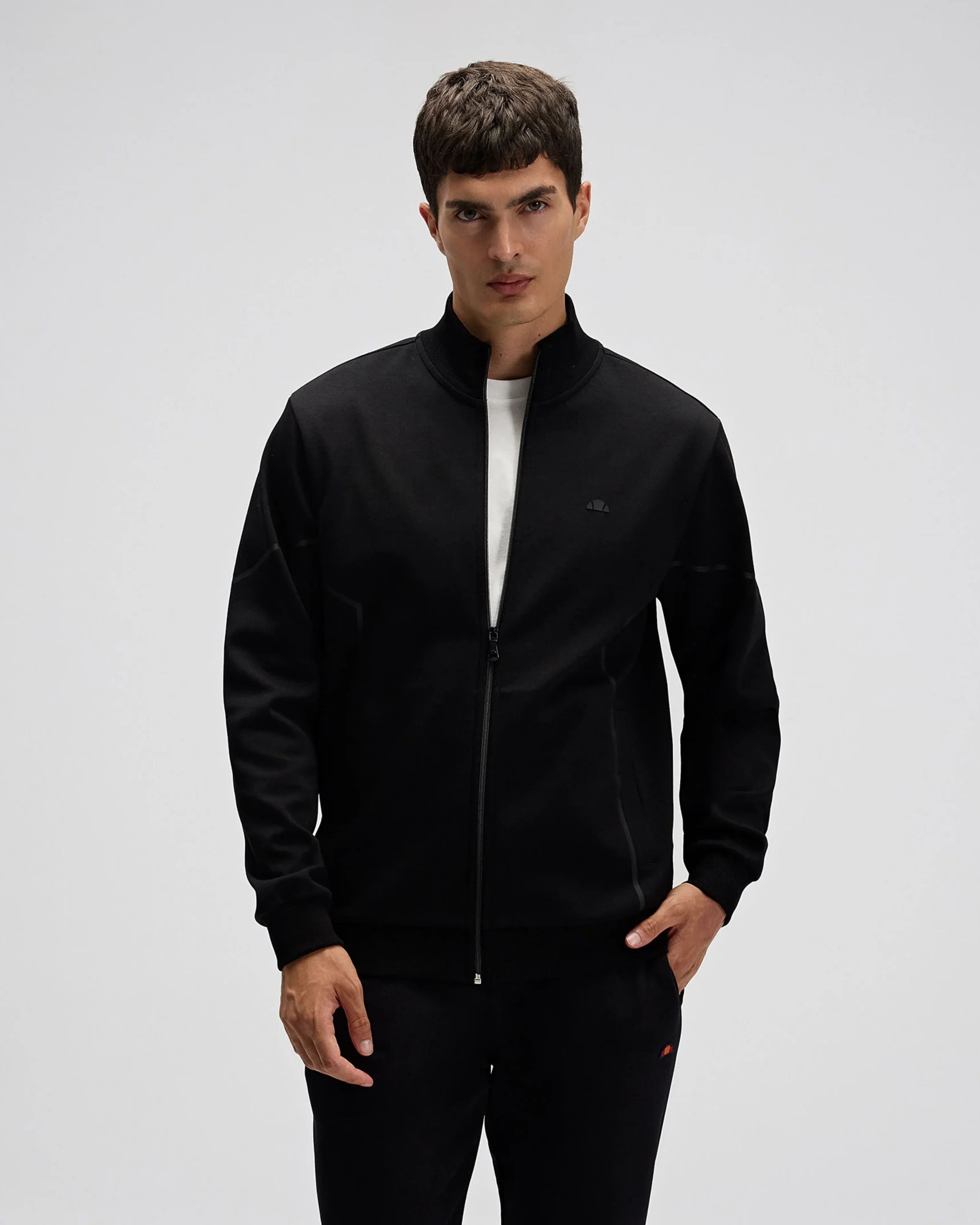 Ellesse Erkek Fermuarlı Sweat EM545-BK