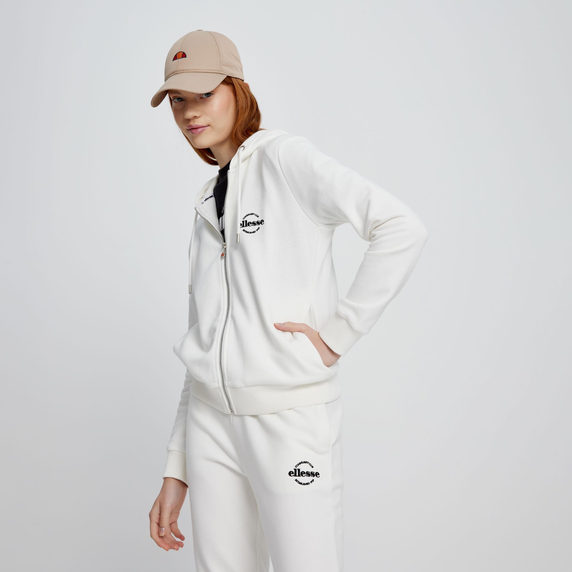 Ellesse Kadın Kapüşonlu Sweatshirt EF038-ECR
