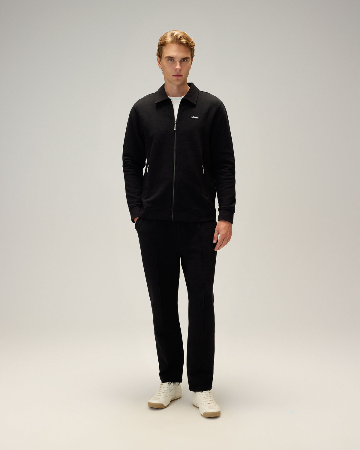 Ellesse Fermuarlı Erkek Sweat 6WM1009-BK