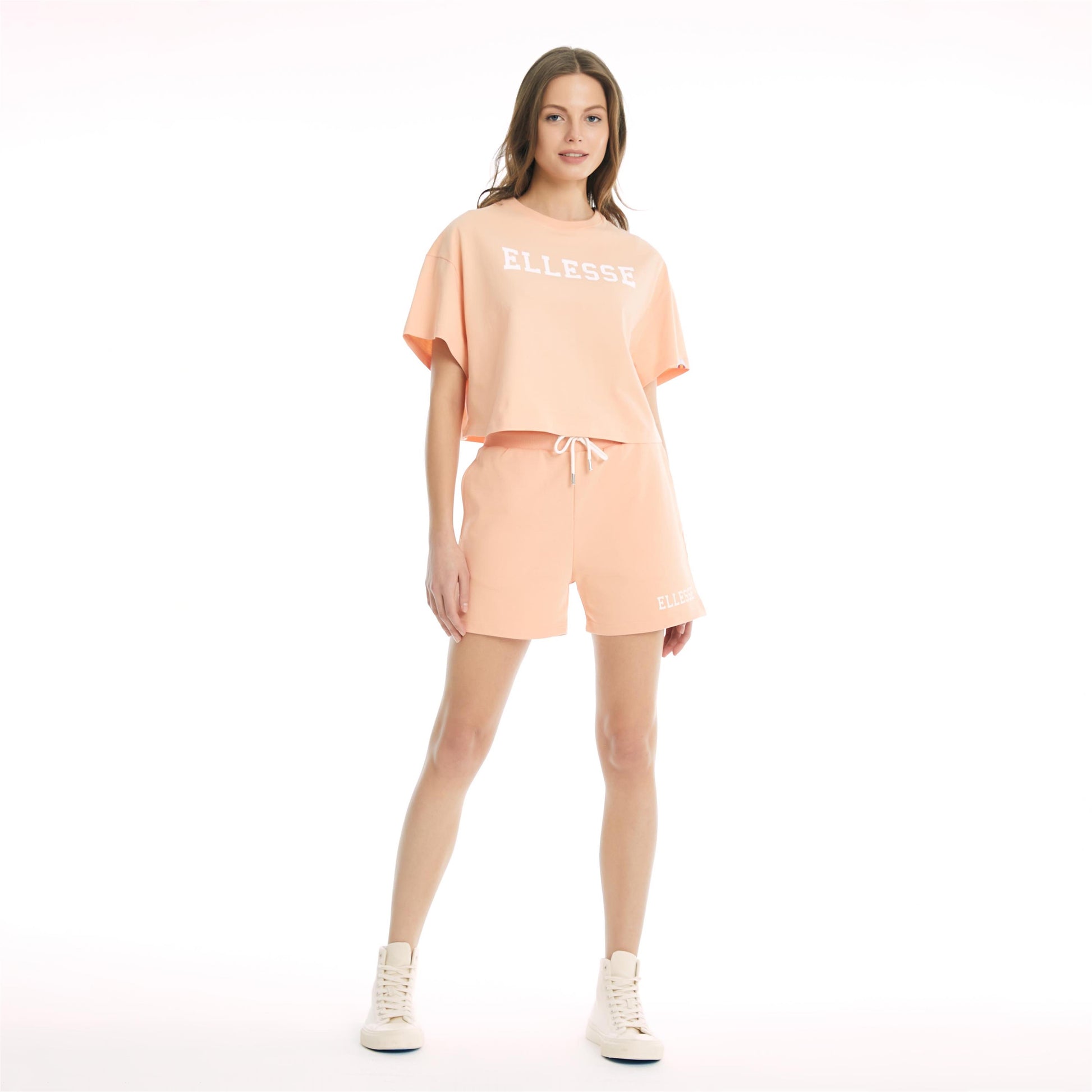 Ellesse Kadın Somon Crop Top EF014-SLM