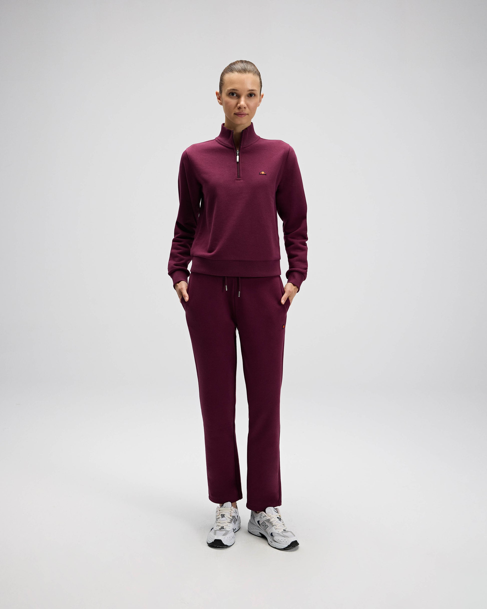 Ellesse Kadın Yarım Fermuarlı Sweat EF557-BRD