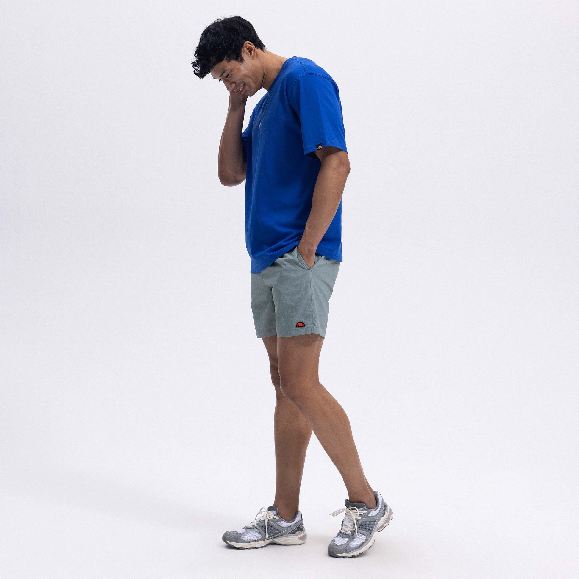 Ellesse Oversize Erkek Tişört EM376-SBL
