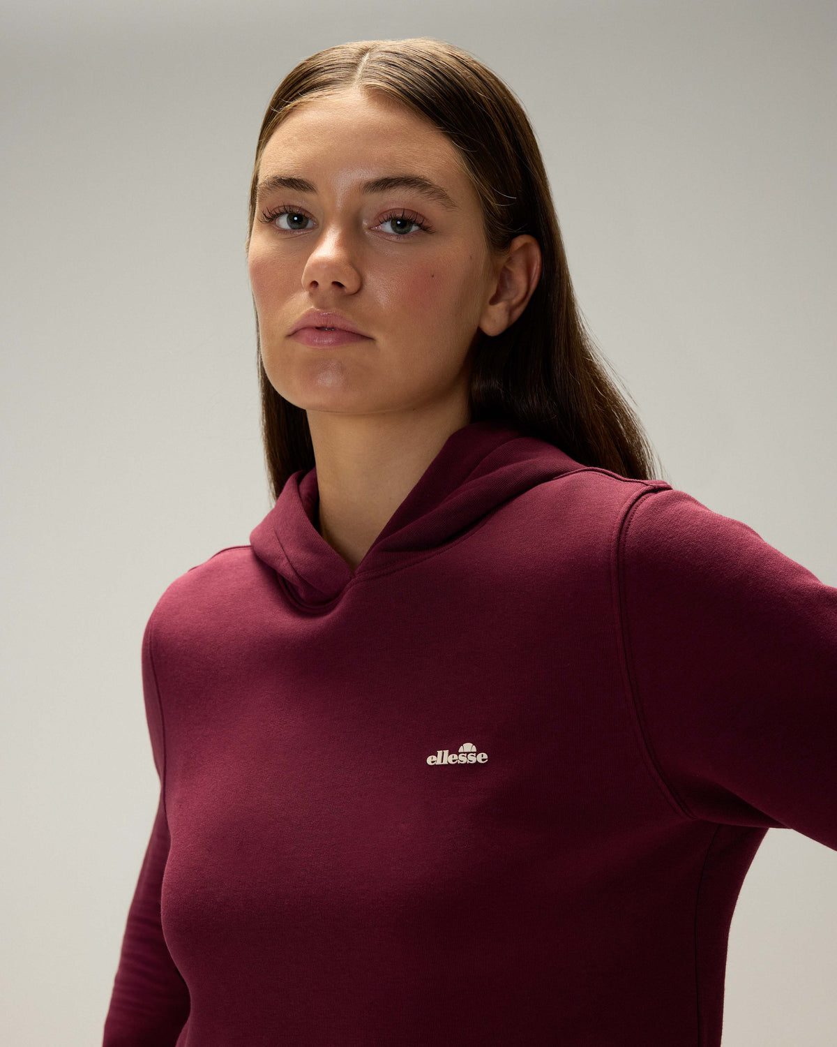 Ellesse Kapüşonlu Kadın Sweatshirt 6WF2004-BRD