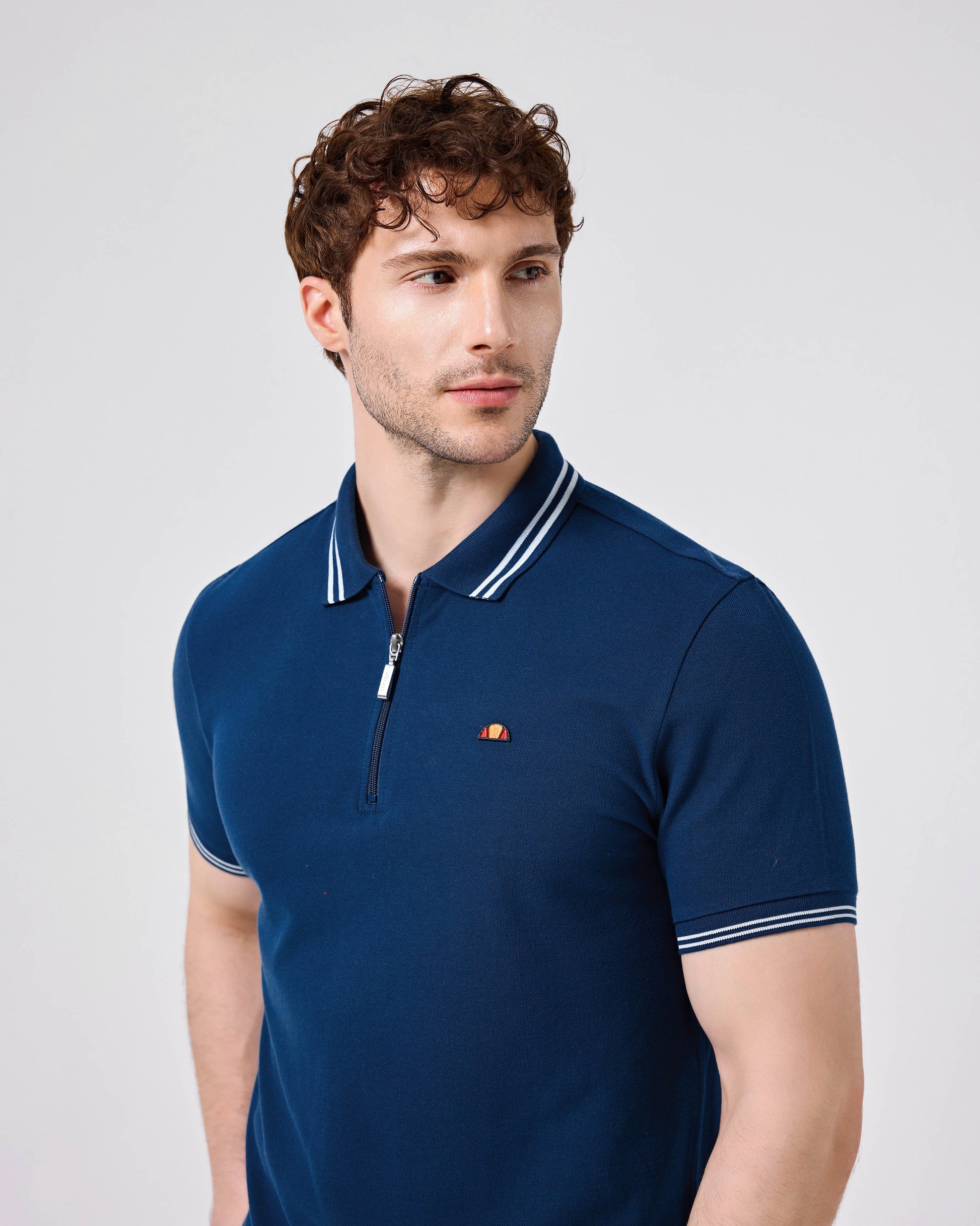 Ellesse Polo Yaka Erkek Tişört 6SM5051-NV
