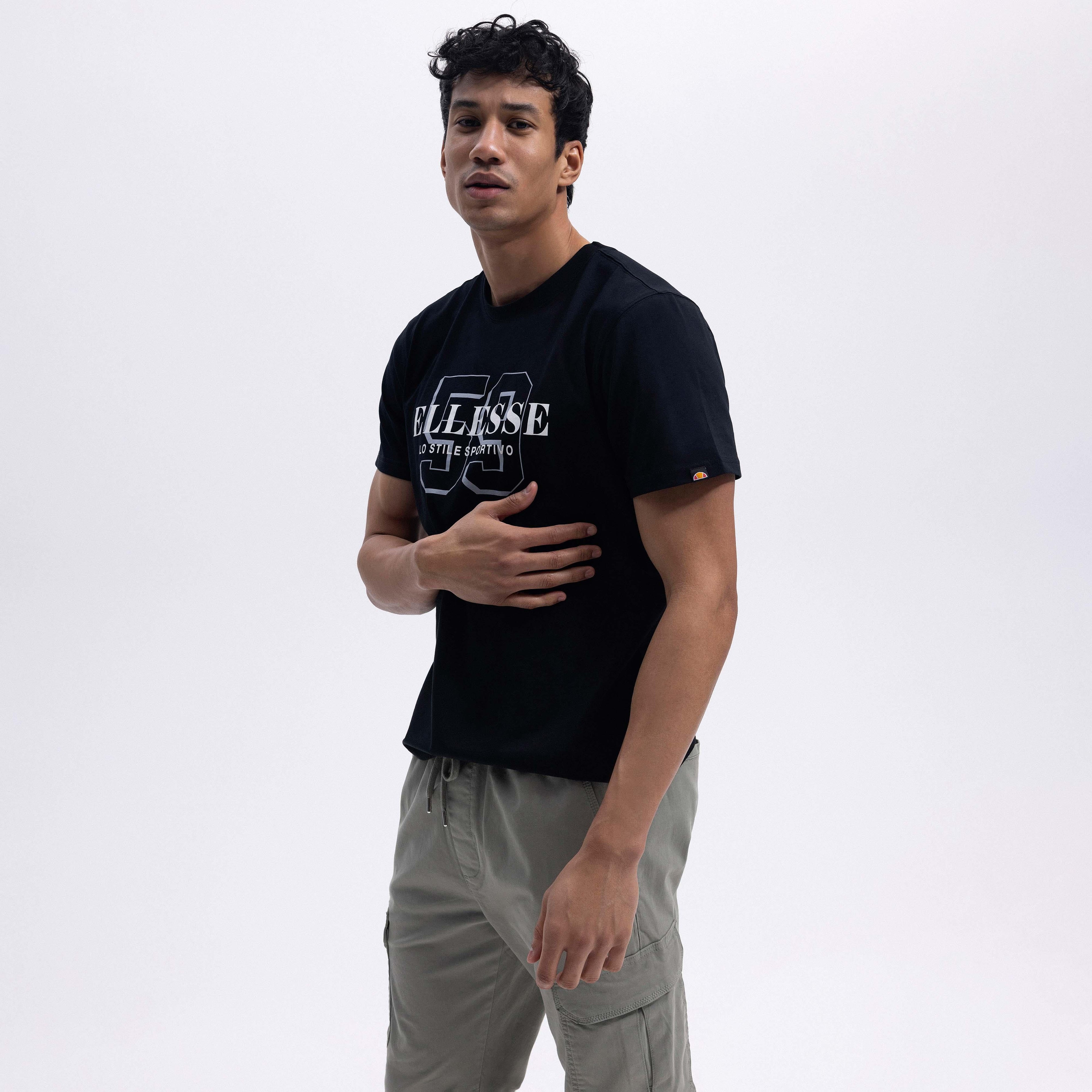 Ellesse Erkek Tişört EM455-BK