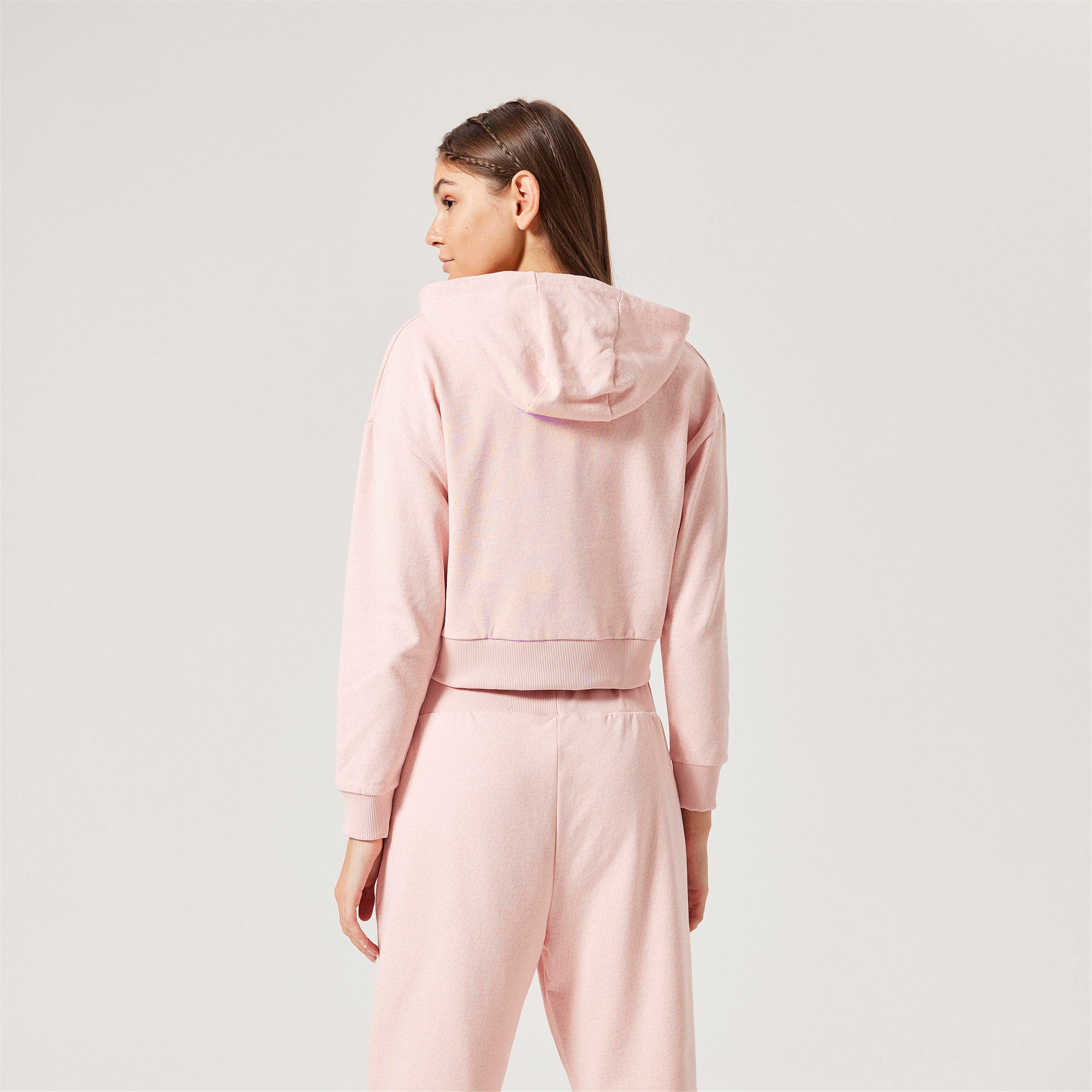 ellesse Kadın Pembe Kapüşonlu Sweatshirt F005-PN